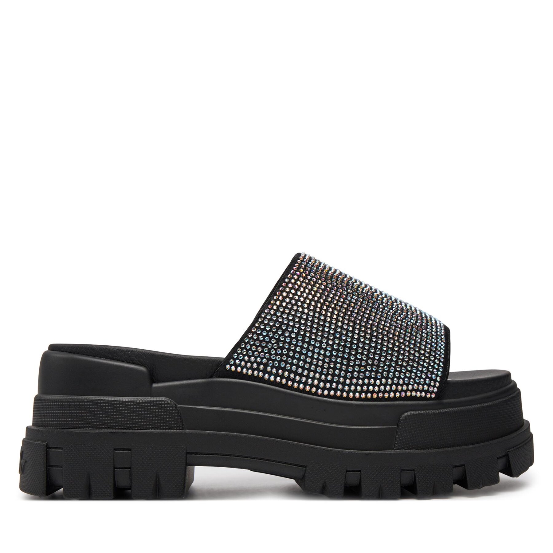 Damen Pantoletten Buffalo, Schuhgröße 41, Schwarz, Aspha Glam 1602211