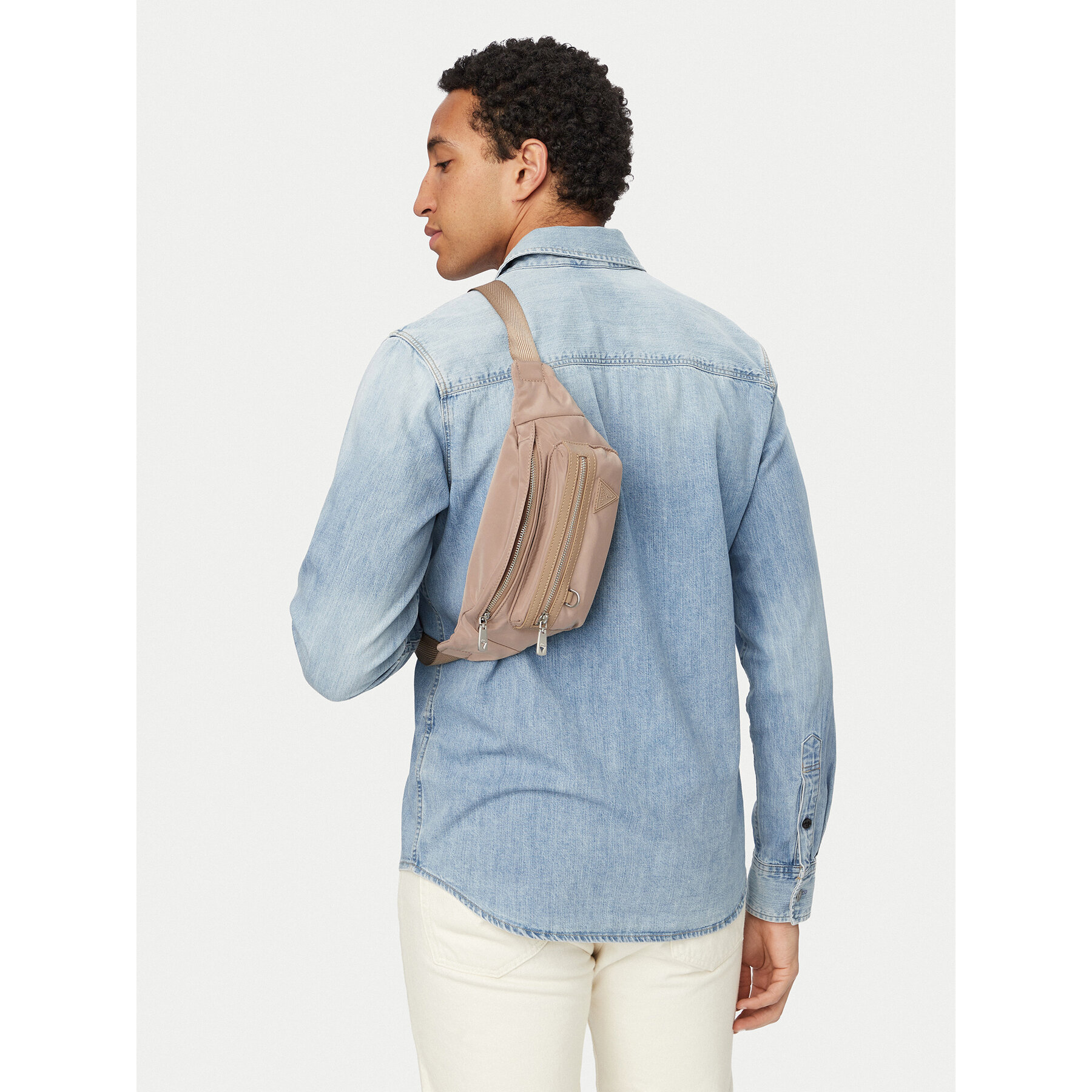 Borsetă Guess HMBENY P6156 Bej