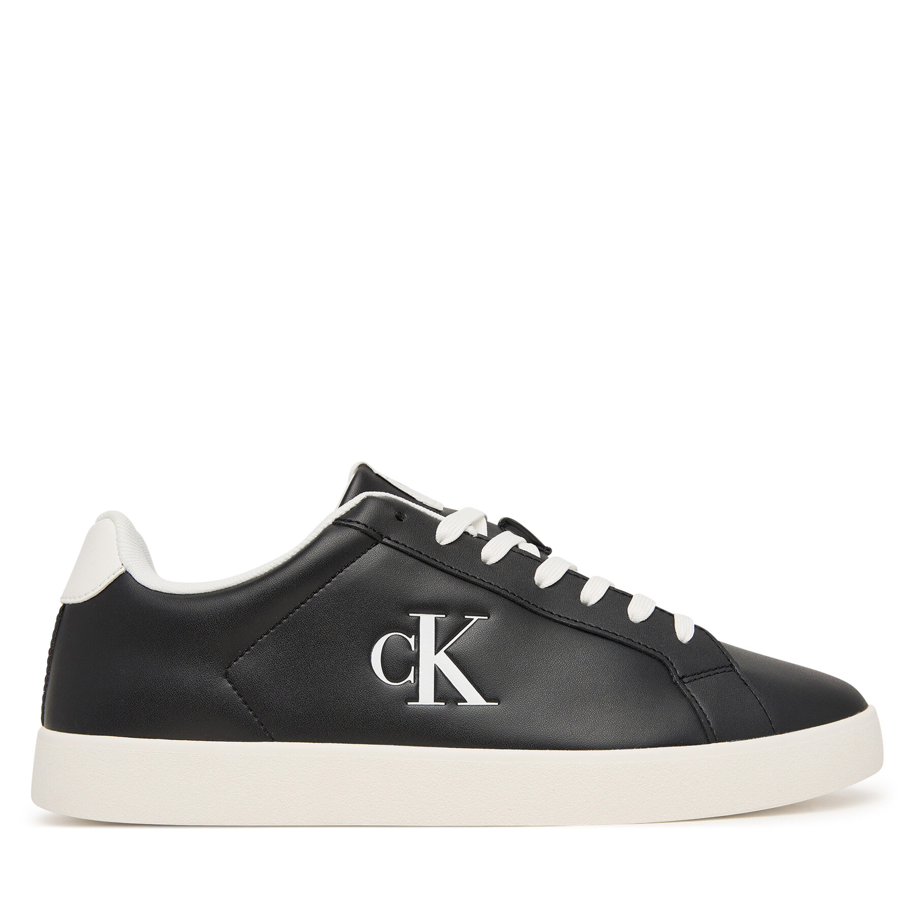 Sneakers Calvin Klein 3 Cupsole Derby Pu Smo HM0HM02458 Negru