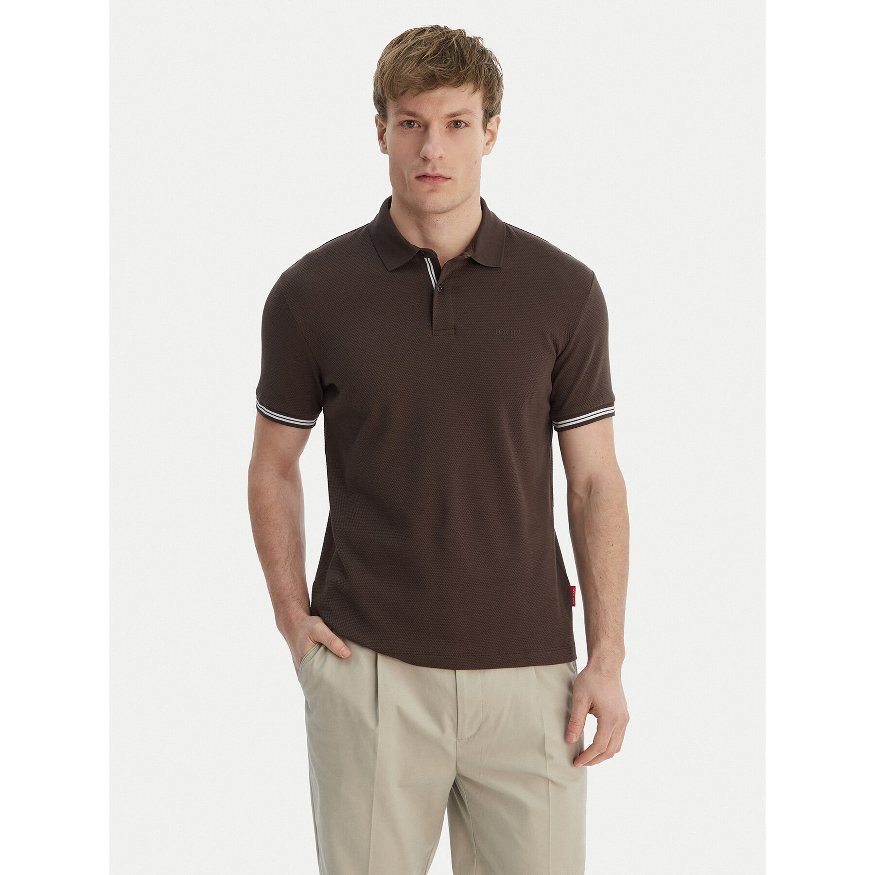 JOOP! Jeans Poloshirt 15 JJJ-17Amare 30046012 Braun Modern Fit