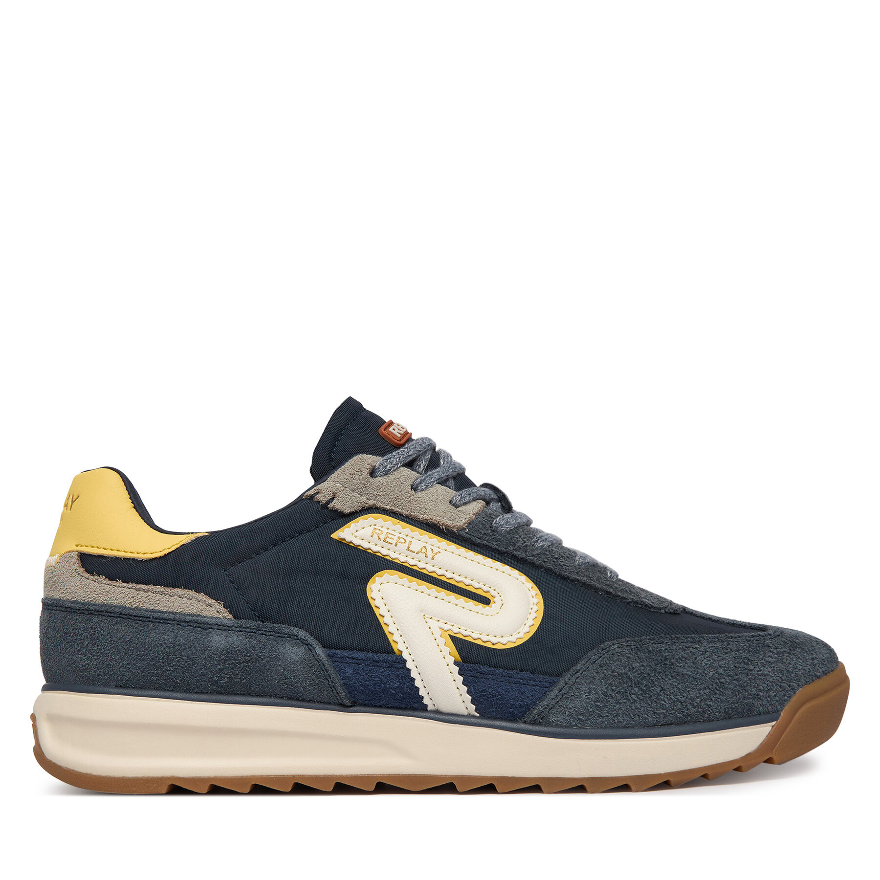Sneakersy REPLAY GMSIB .000.C0005T Tmavomodrá