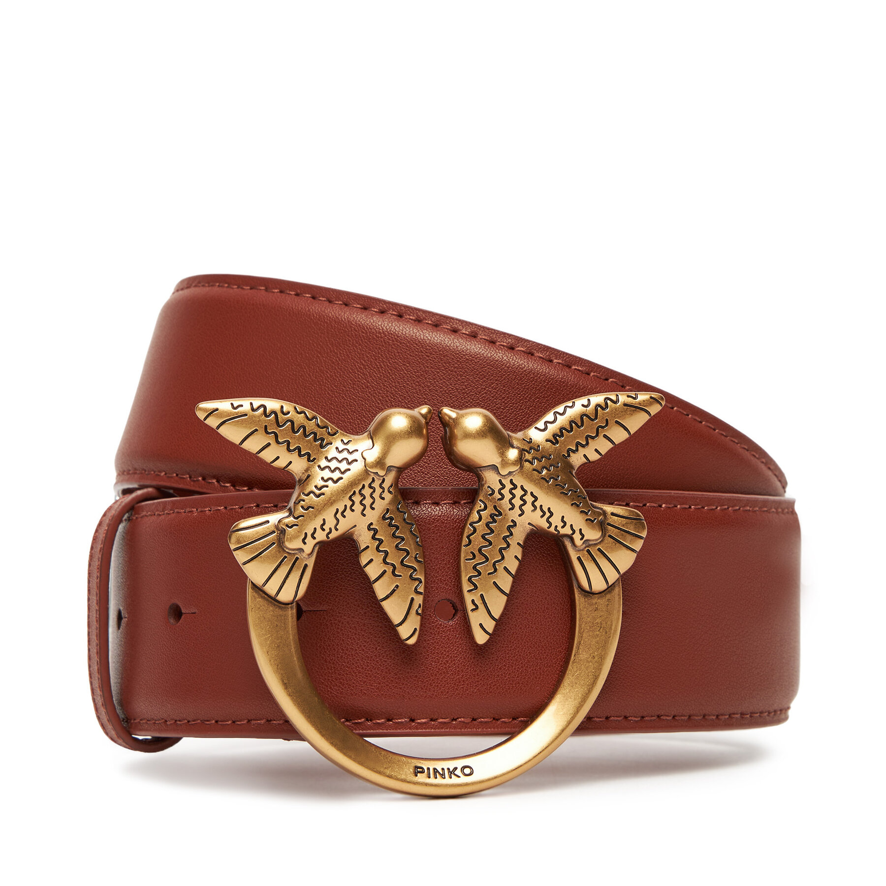Pásek PINKO Love Berry H4 Belt AI 25-26 PLT01 100120 A0F1 Hnědá