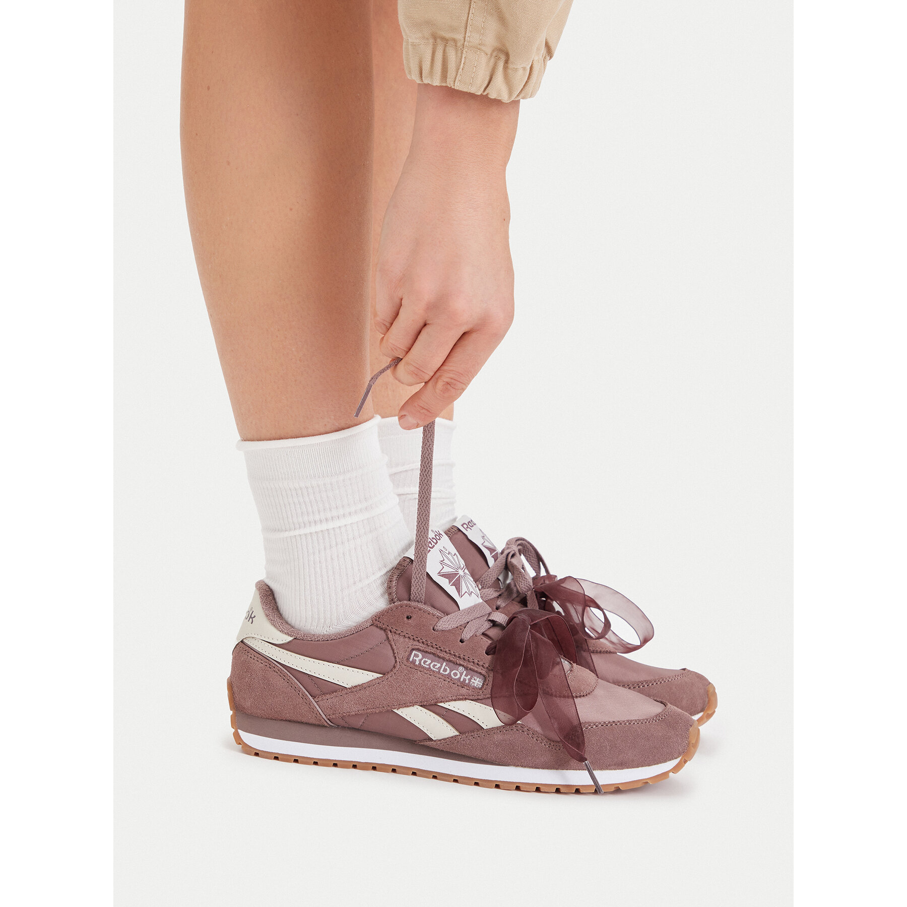 Сникърси Reebok EO-CLASSIC AZ 100260996 Кафяв
