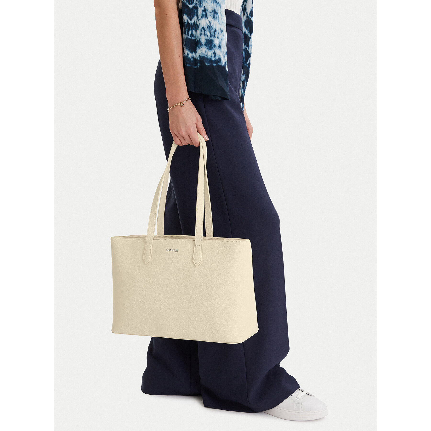 Geantă Lasocki CEO-LSK-M-023-07 Écru