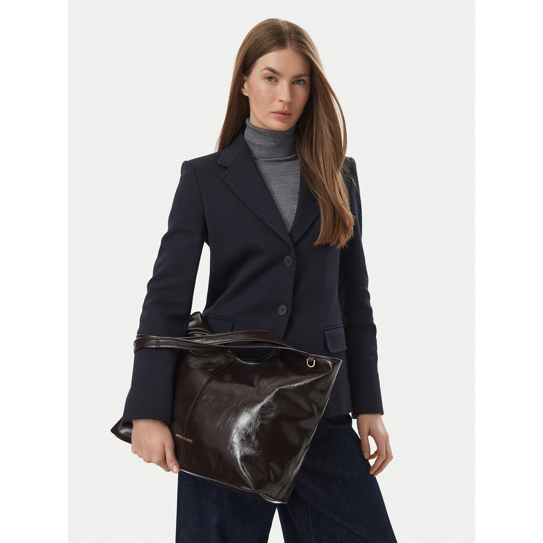 Дамска чанта MICHAEL Michael Kors 30F6G51T3L Кафяв