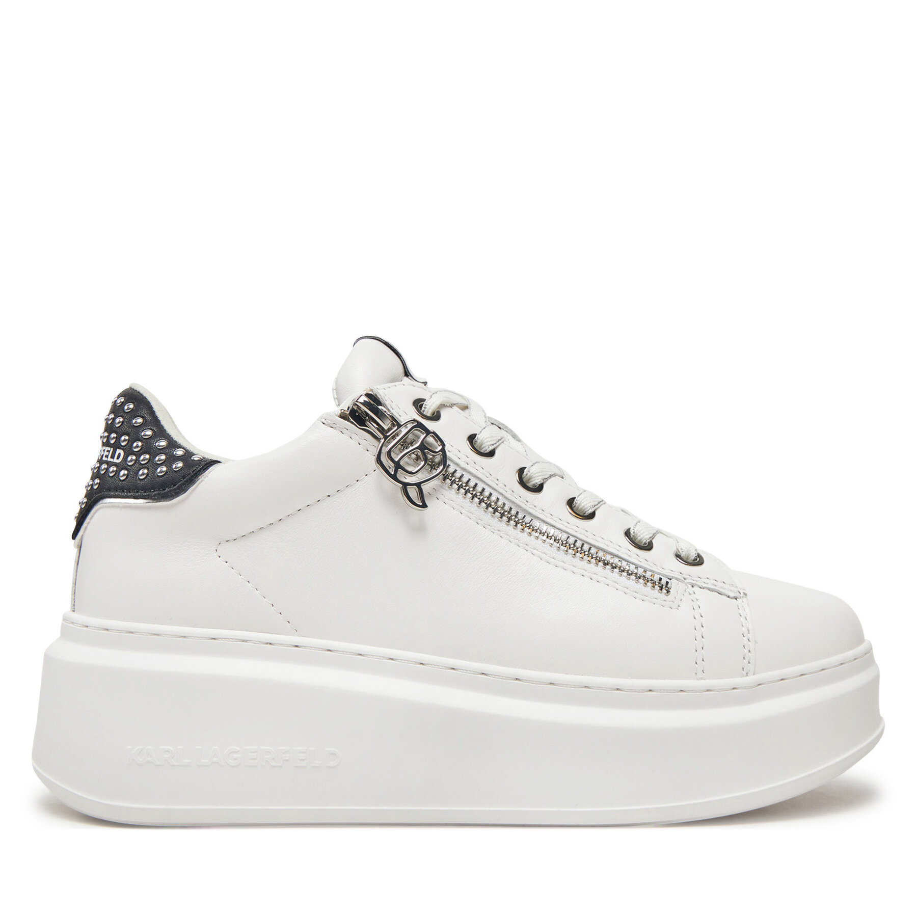 Sneakers KARL LAGERFELD Ankapri KL63527 Alb