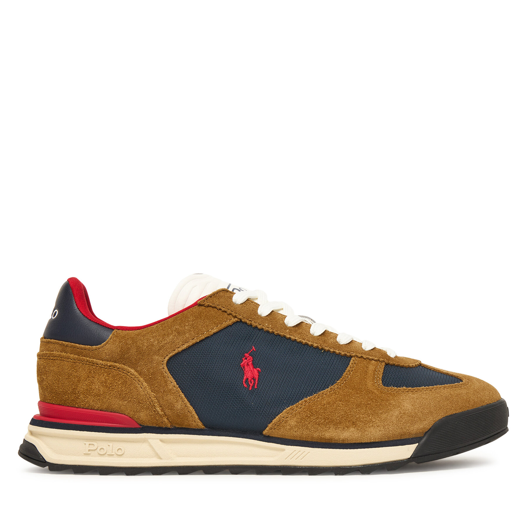Sneakersy Polo Ralph Lauren 809974040001 Hnedá
