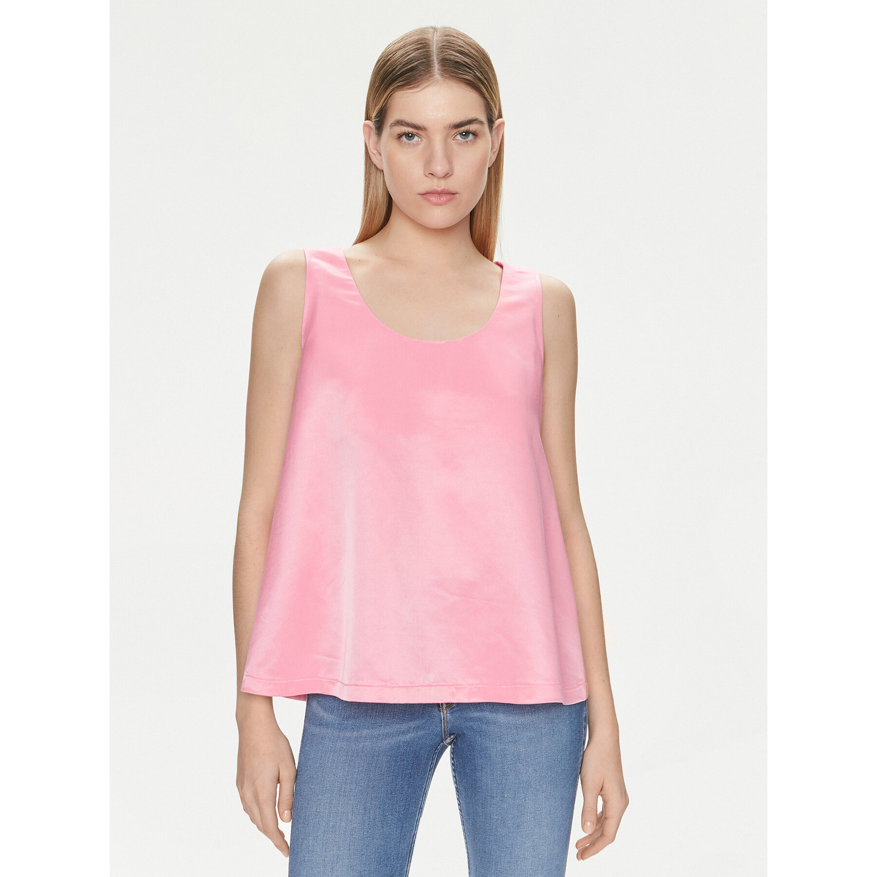 United Colors Of Benetton Felső 5XONDQ06Z Rózsaszín Relaxed Fit