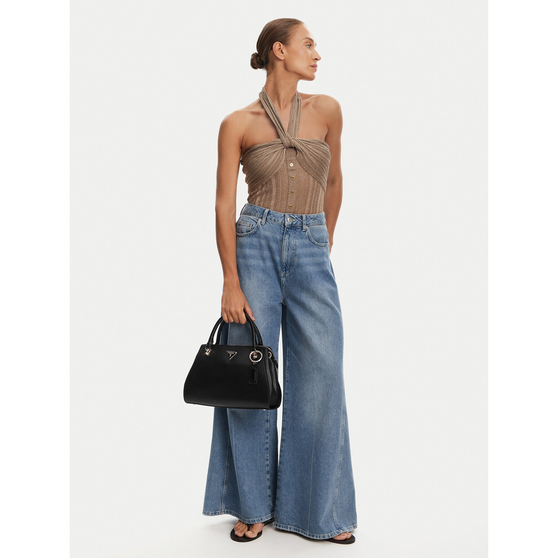 Geantă Guess Noelle II HWZG96 72070 Negru