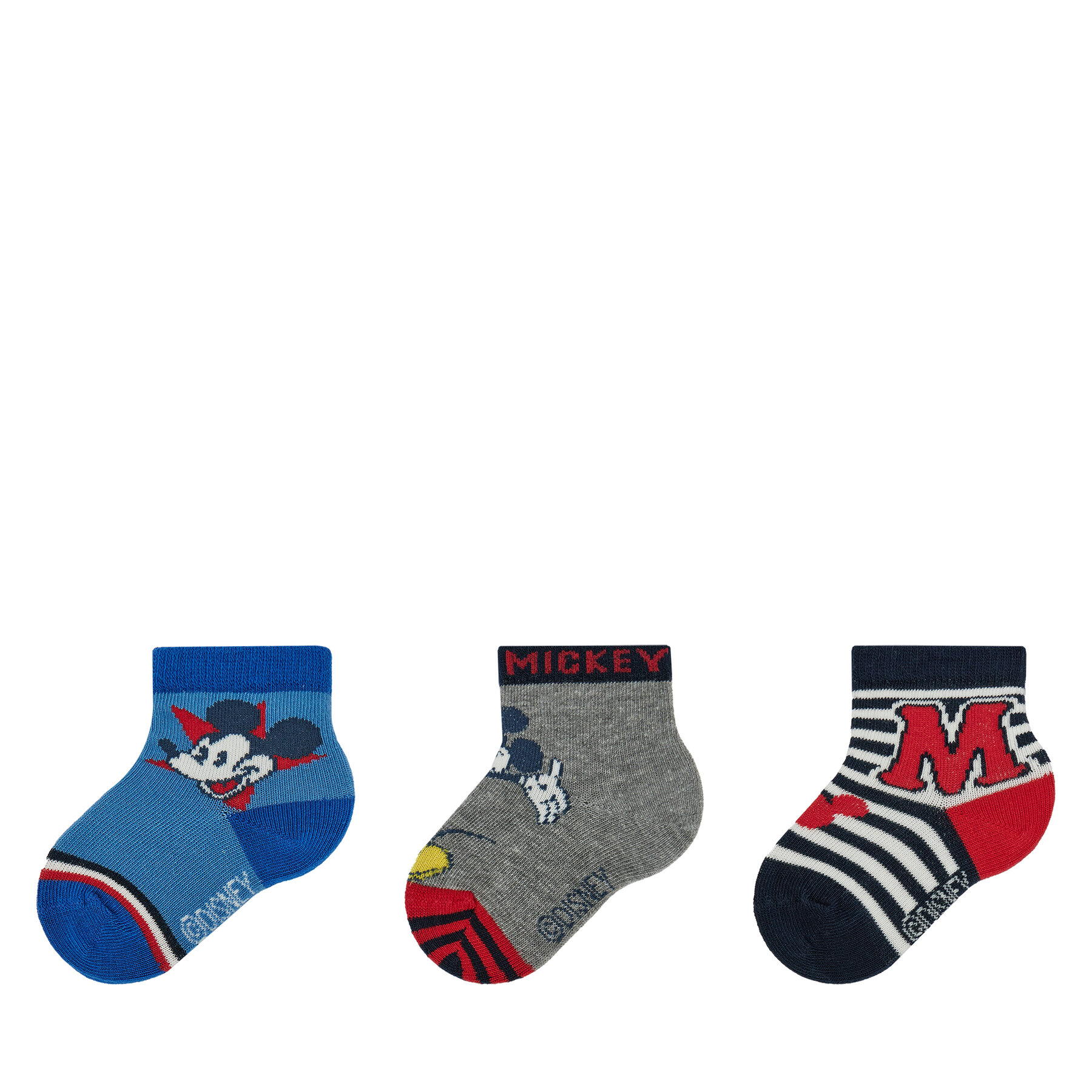 Lot de 3 paires de chaussettes hautes enfant Original Marines DEACL151NM Multicolore