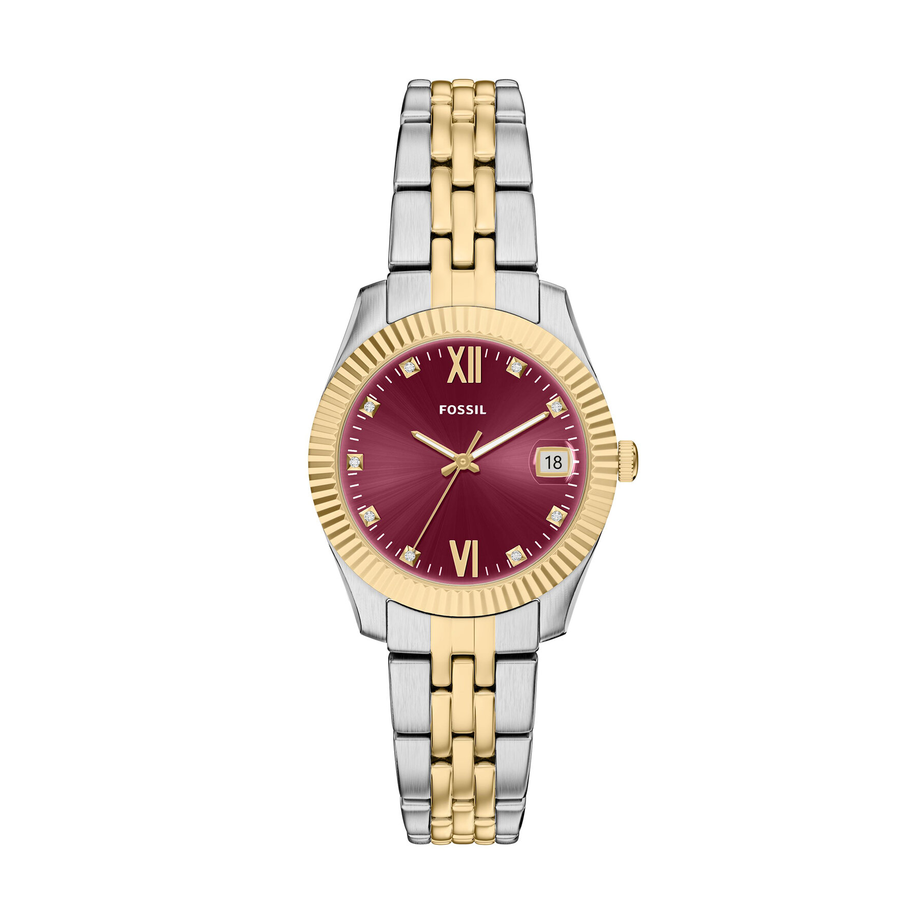 Hodinky Fossil Scarlette ES5461 Zlatá