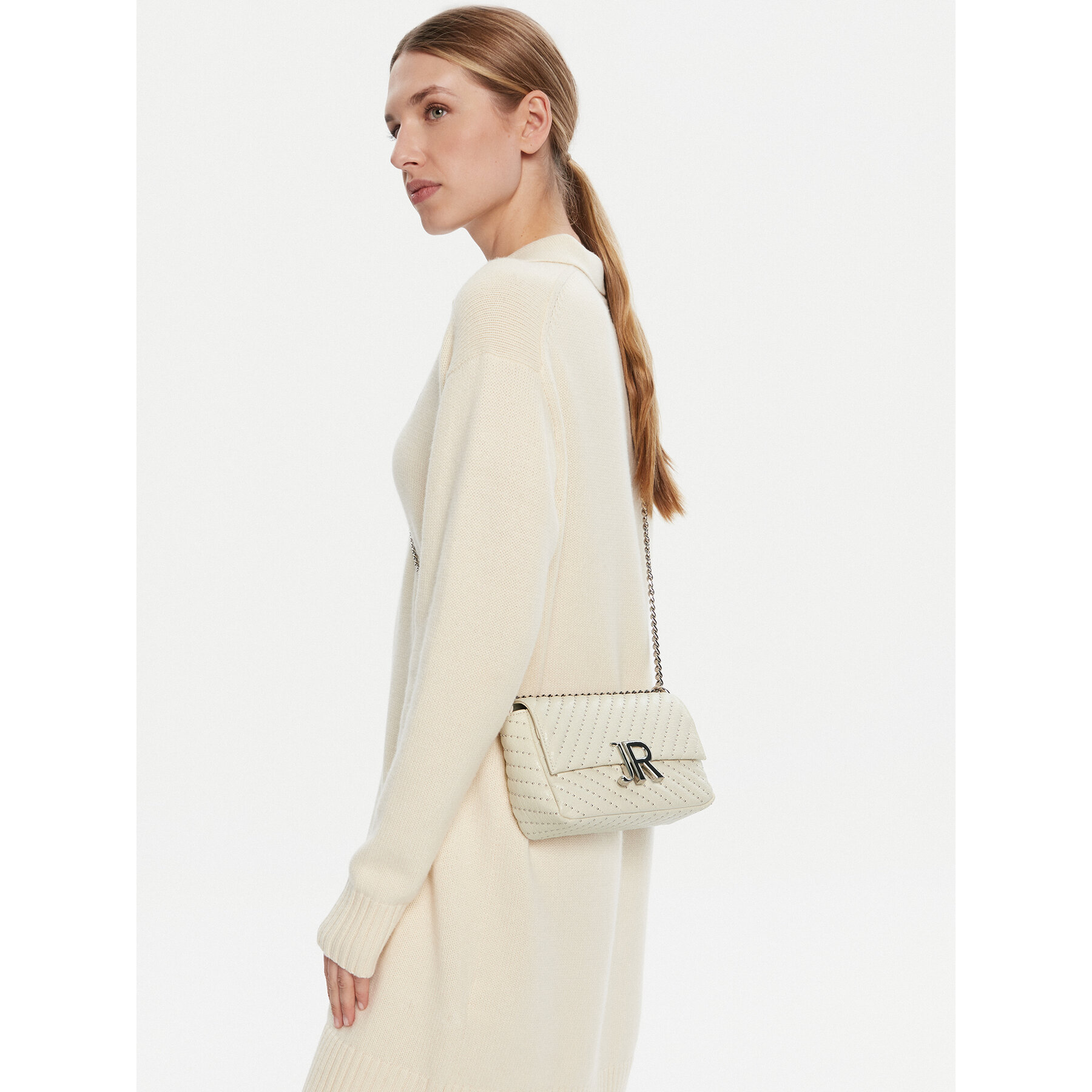 Τσάντα John Richmond RWP25488BO Εκρού