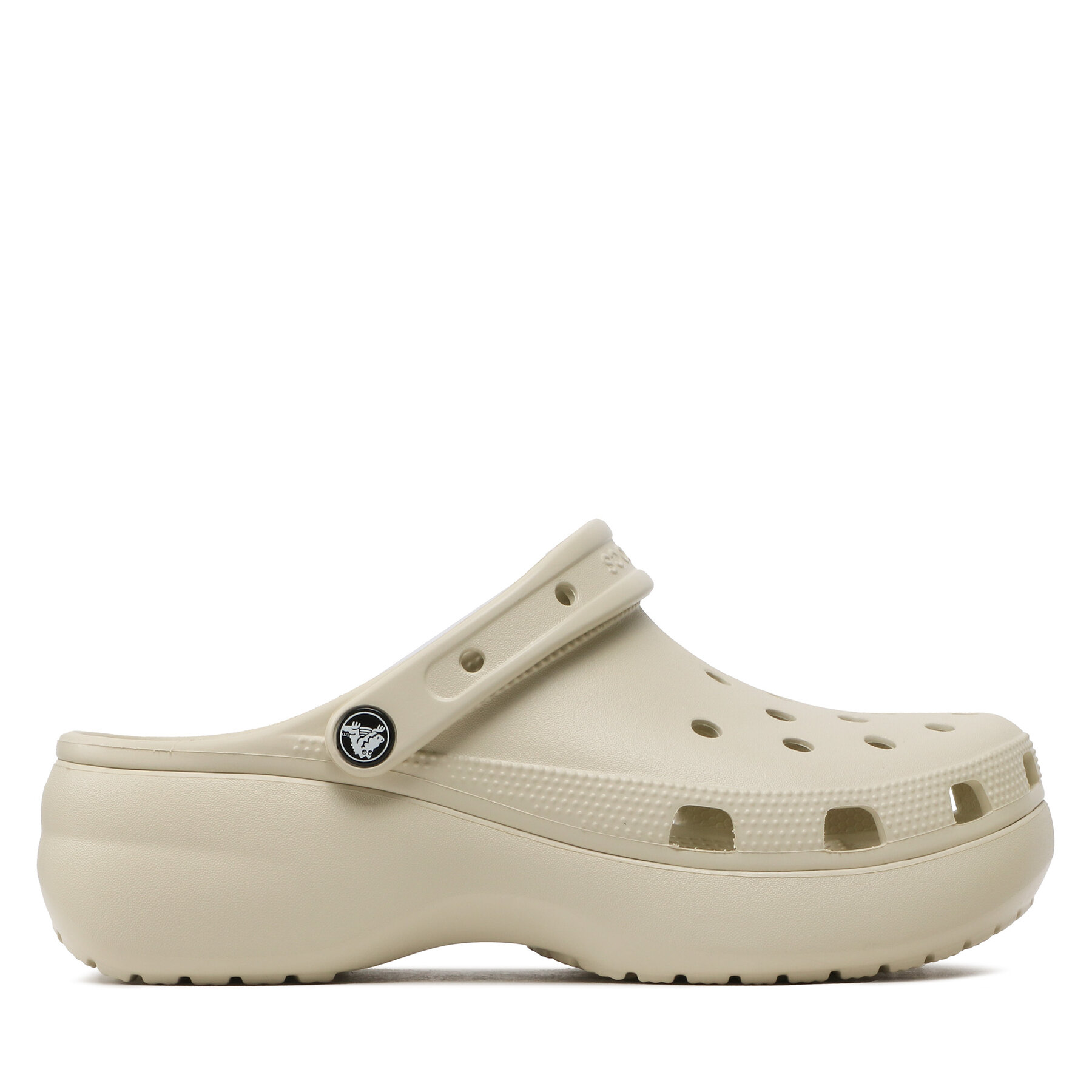 Nazouváky Crocs Classic Platform Clog W 206750 Béžová