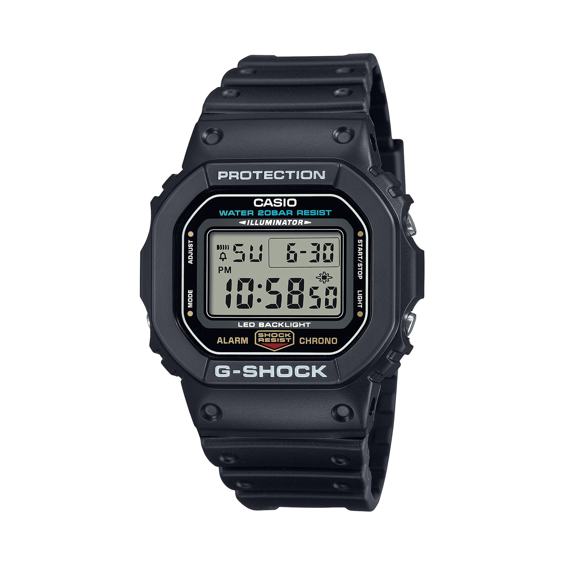  Karóra G-Shock DW-5600UE-1ER Fekete akciós termékkép 1