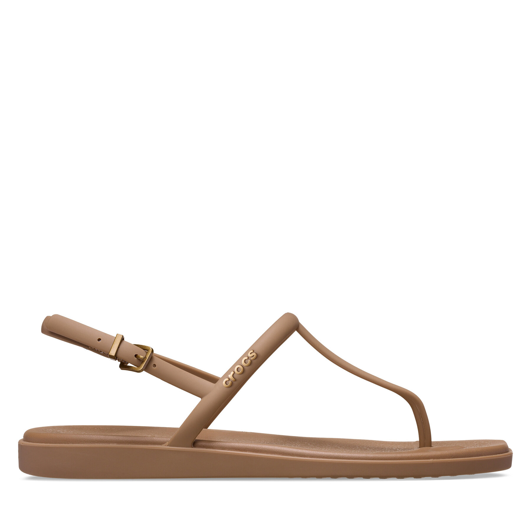 Szandál Crocs Miami Thong Flip 209793 Barna