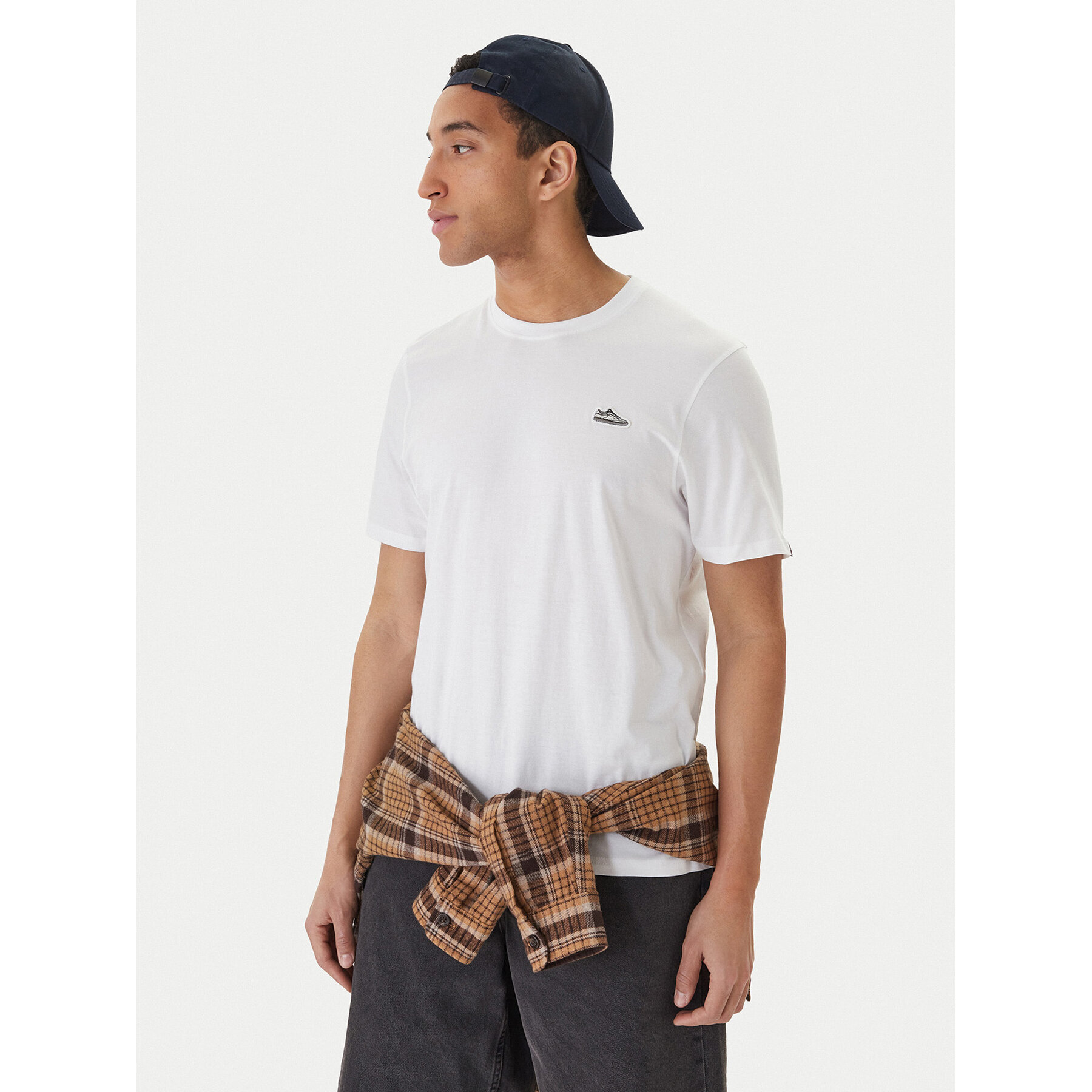 Reebok T-Shirt Finn RK25570CCM Weiß Regular Fit