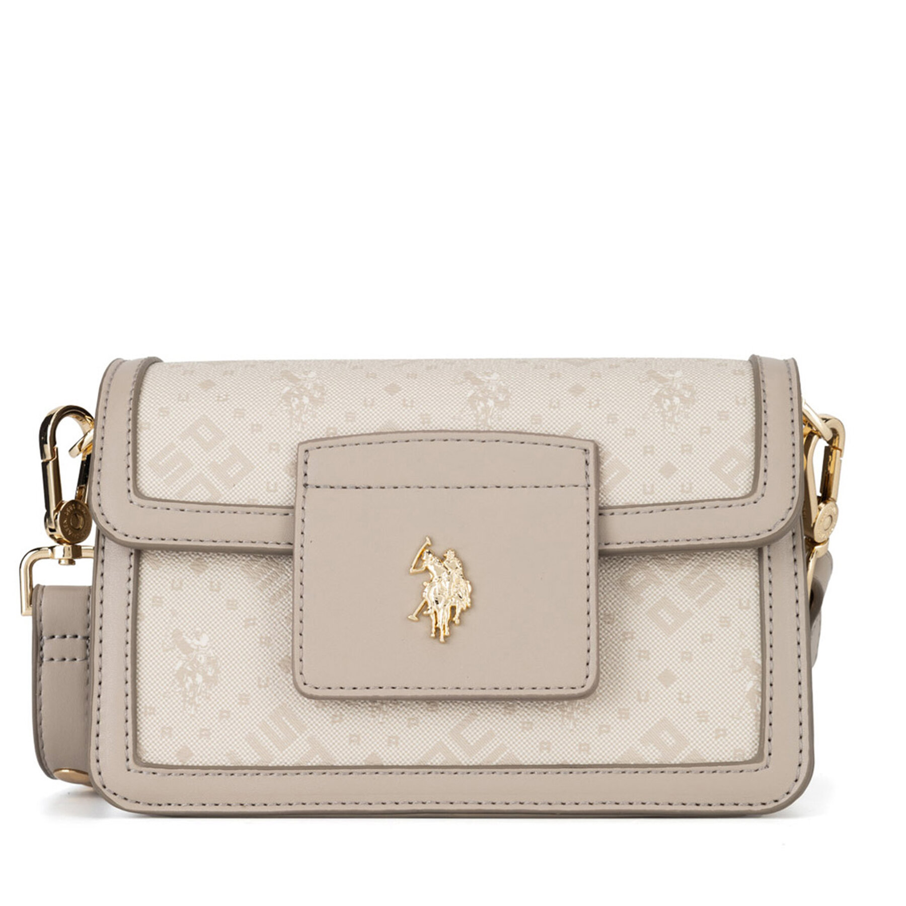 Bolso U.S. Polo Assn. BIUXT6222WVP Écru