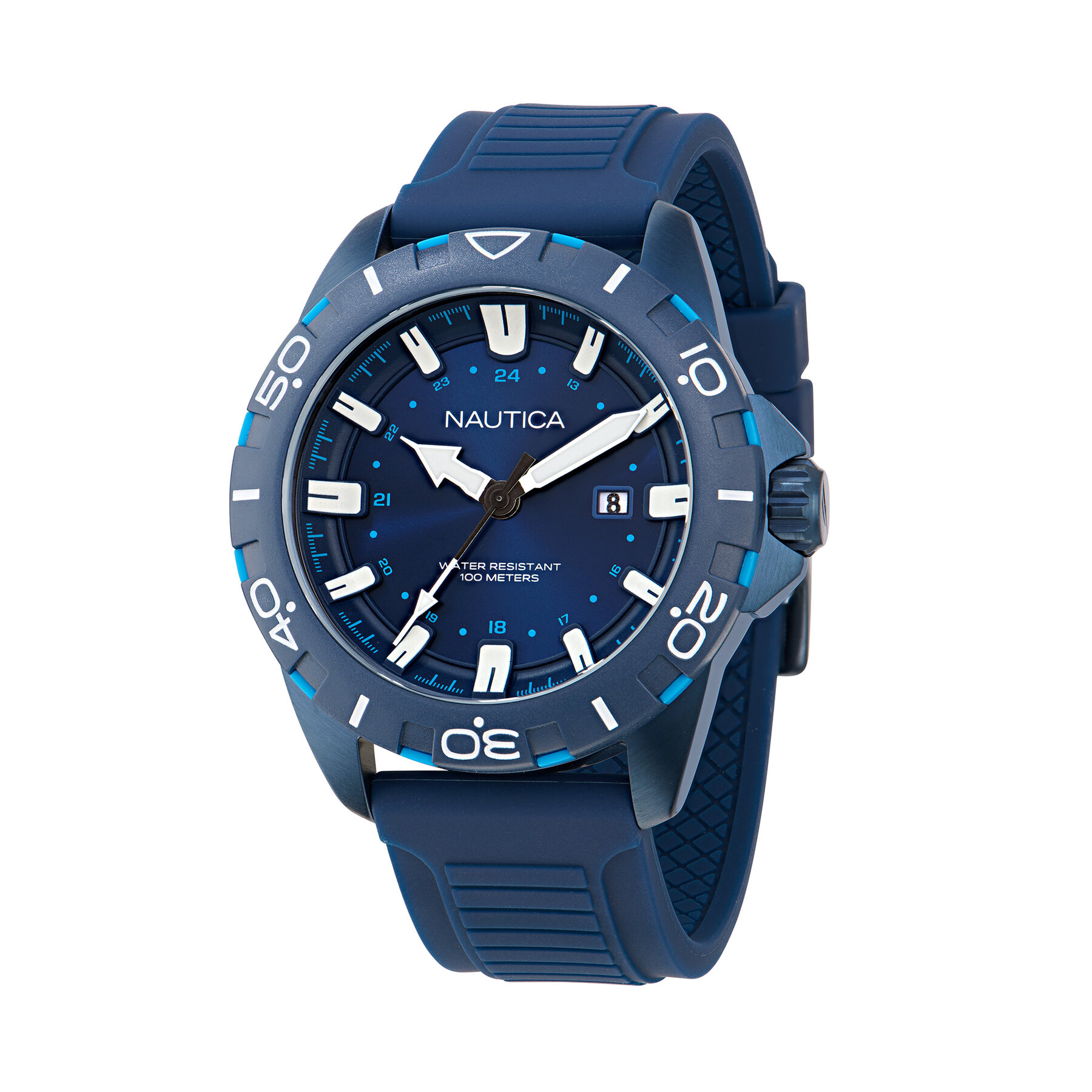 Hodinky Nautica Nsr NAPNRF404 Modrá
