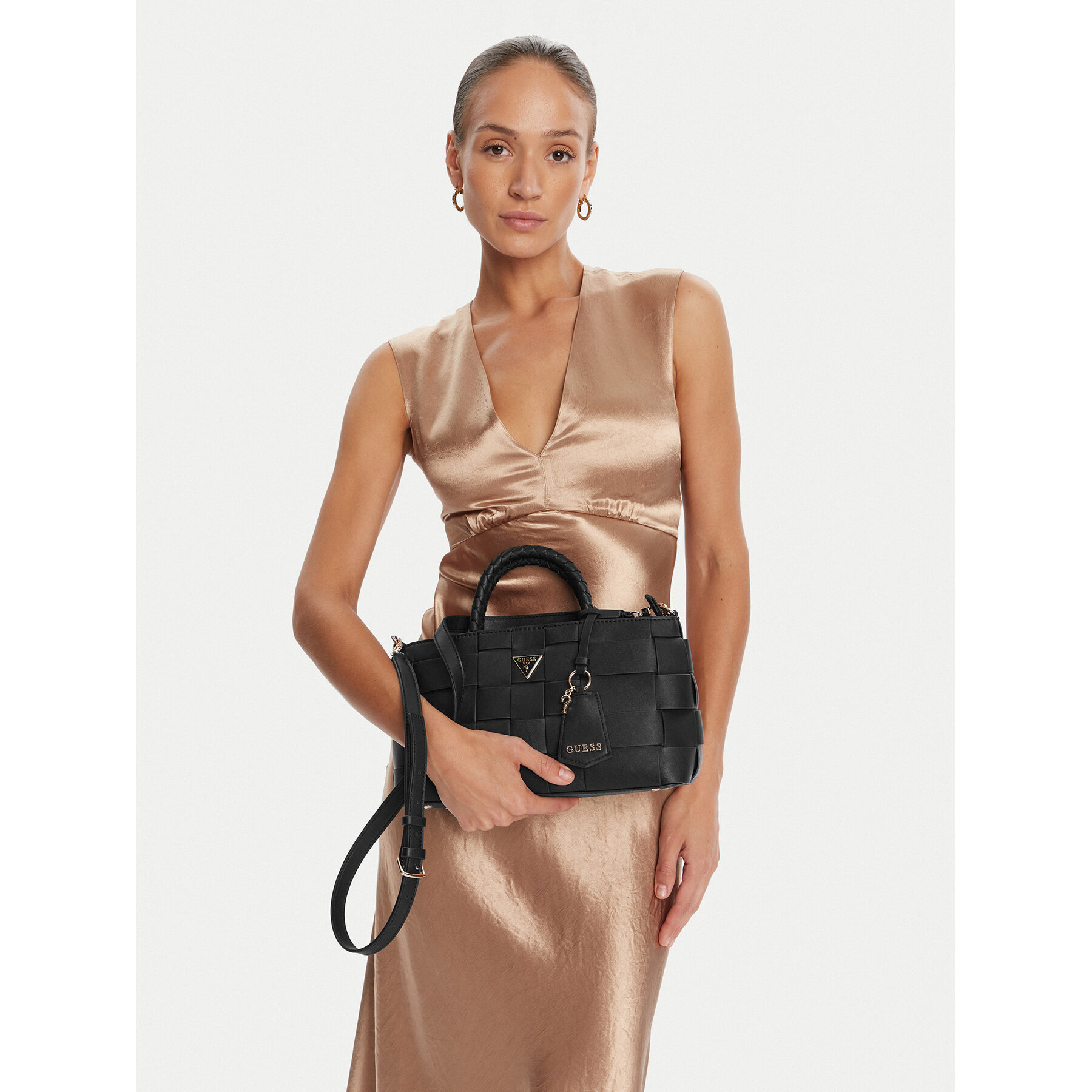 Geantă Guess Maylee HWWG96 61060 Negru