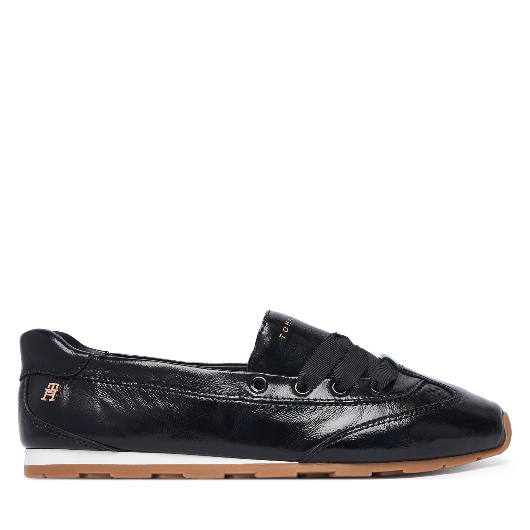 Baleríny Tommy Hilfiger Bella Ballet Sneaker FW0FW09449 Čierna