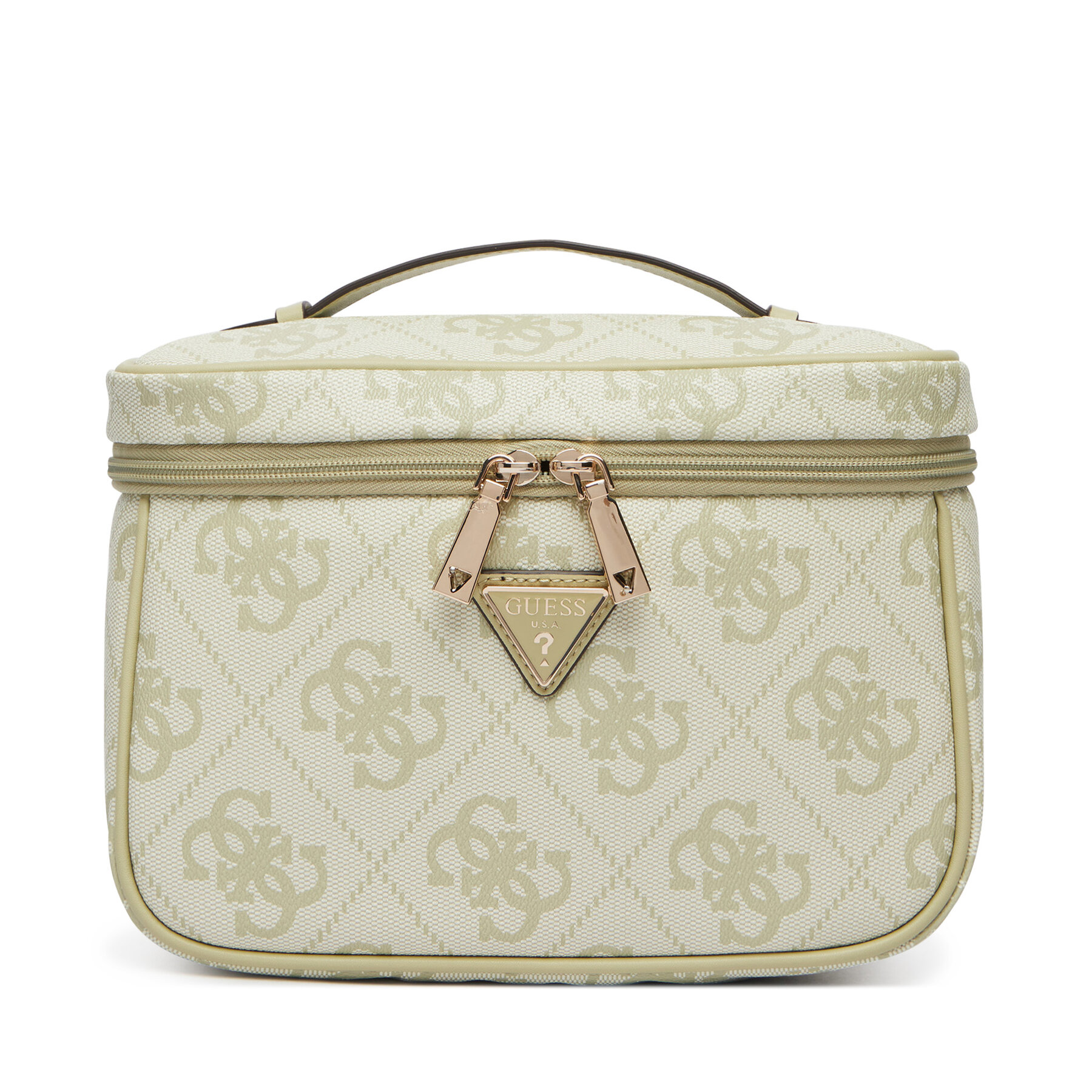 Τσαντάκι καλλυντικών Guess Berta TWOB86 88039 Μπεζ