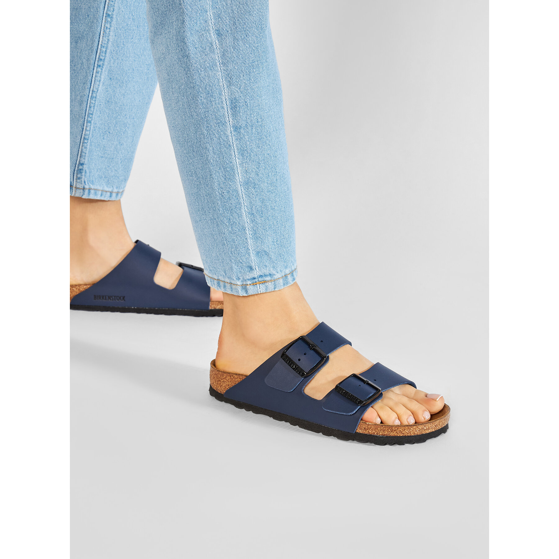 Παντόφλες Birkenstock Arizona Birko-Flor 051753 Σκούρο μπλε
