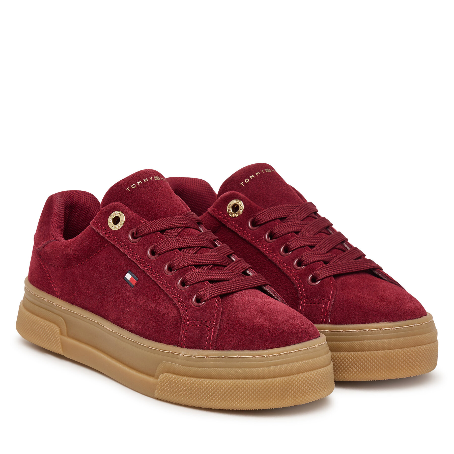 Сникърси Tommy Hilfiger Jade T3A9-35098-1429 M Бордо