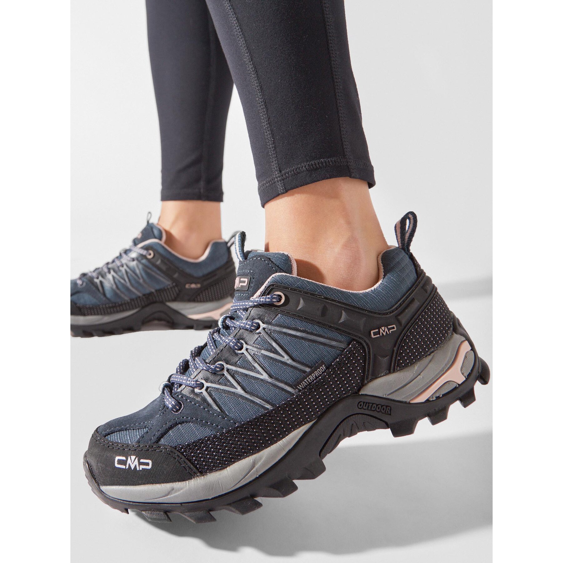 Trekingová obuv CMP Rigel Low Wmn Trekking Shoe Wp 3Q54456 Tmavomodrá