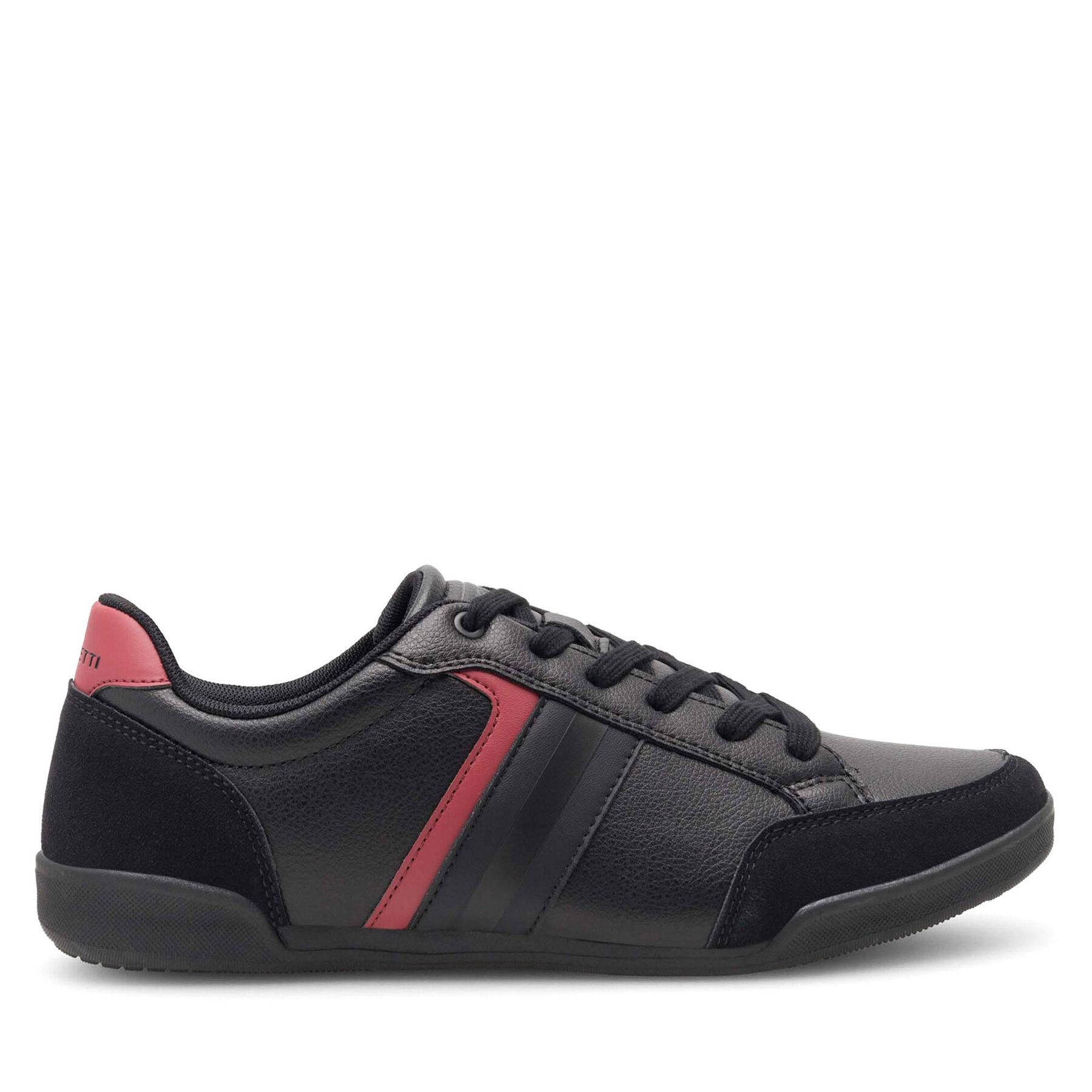 Męskie Sneakersy Lanetti, Rozmiar 42 Czarny MP07-01458-02