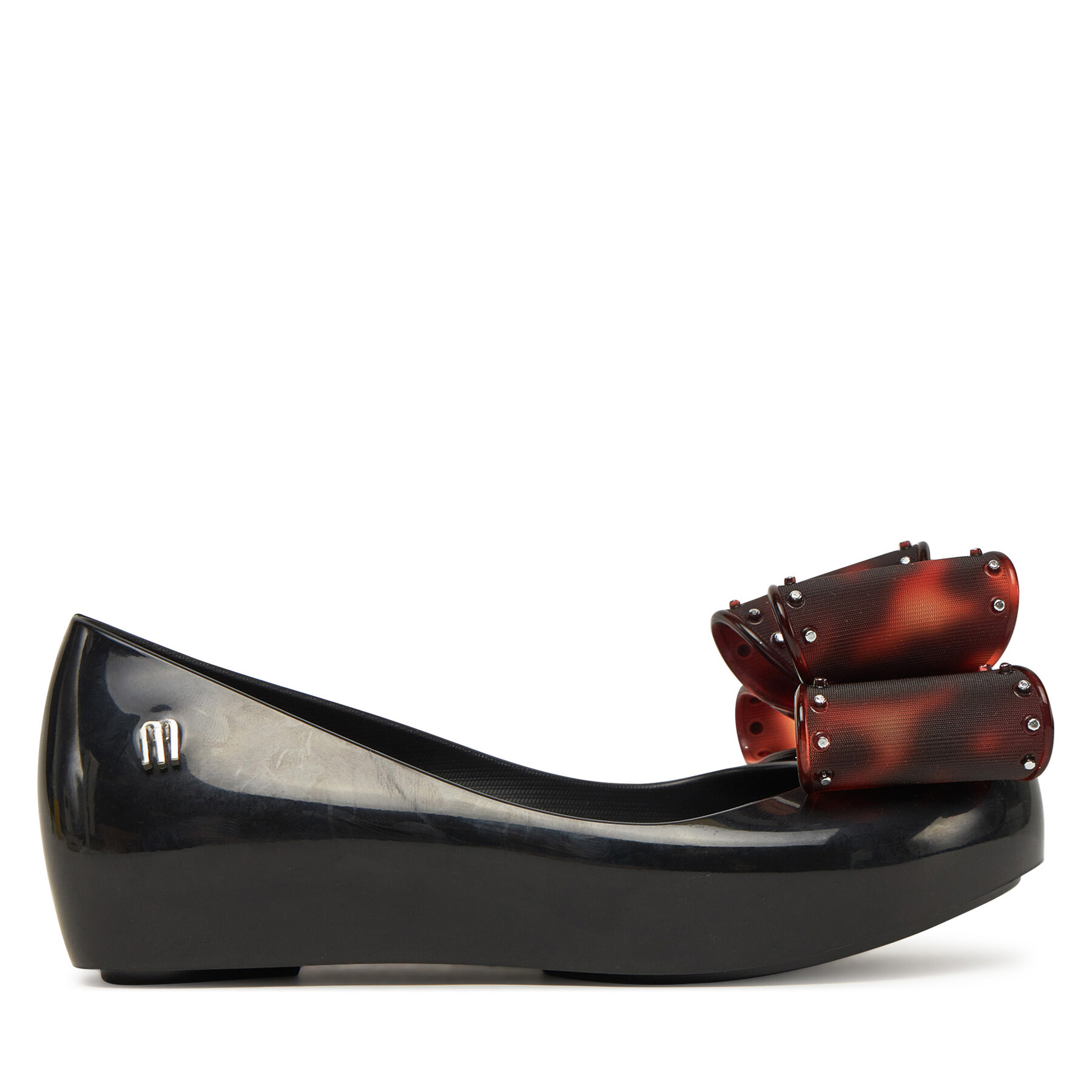 Dziecięce Baleriny Melissa, Rozmiar 28-29 Czarny Ultragirl Classic Bow 35966