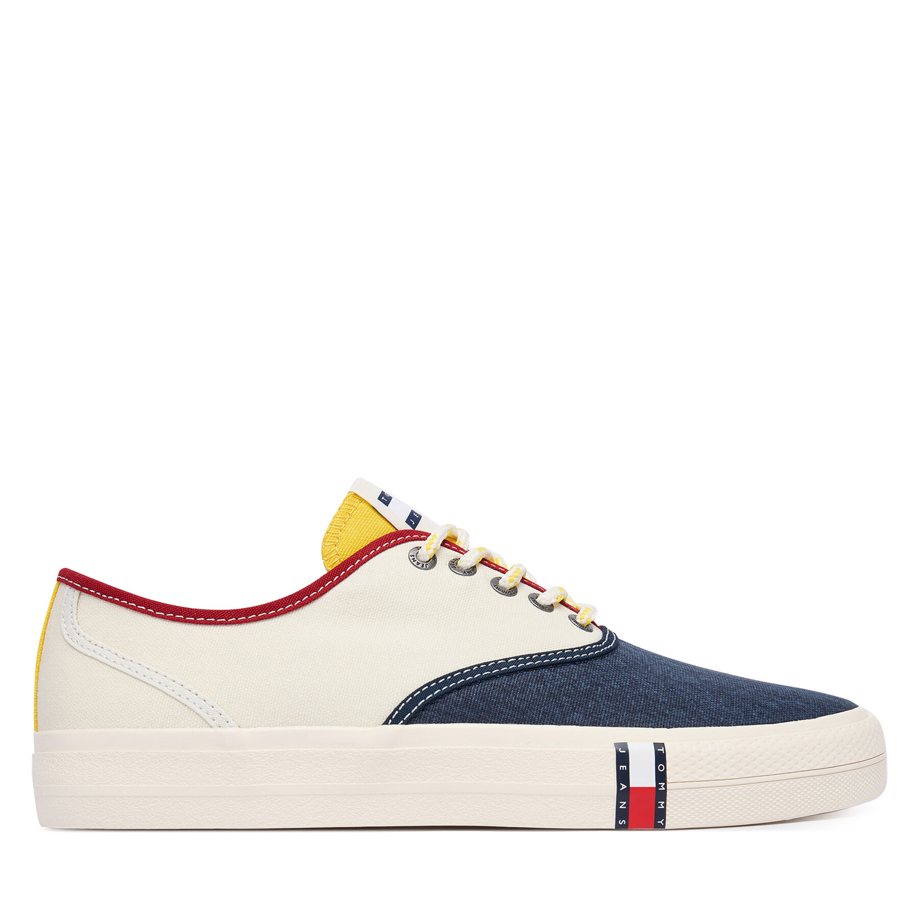 Tenisice Tommy Jeans Archive Vulc Y2K EM0EM01728 Bijela