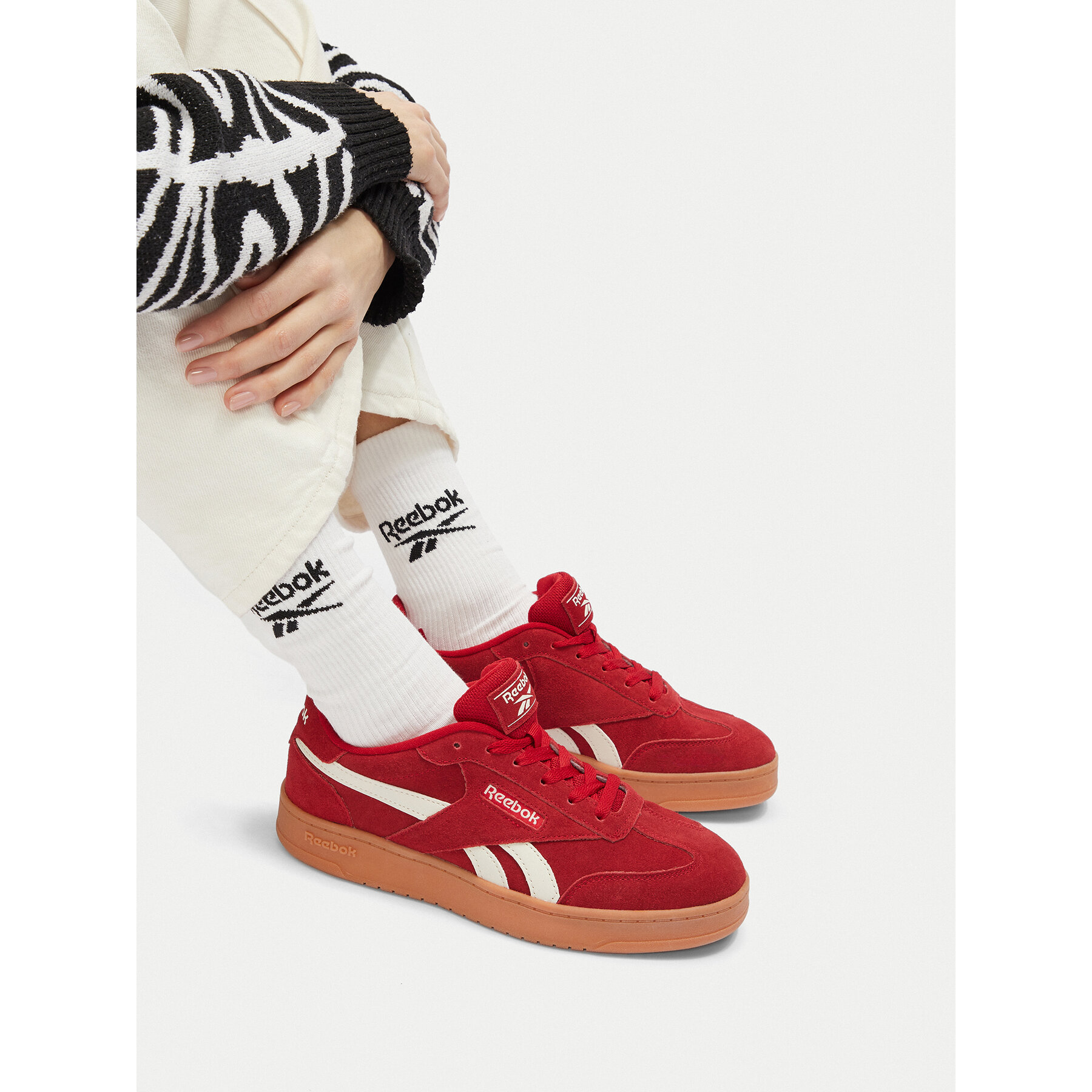 Сникърси Reebok FORTE LOUNGER DOUBLE UP AR30255WRCI Червен