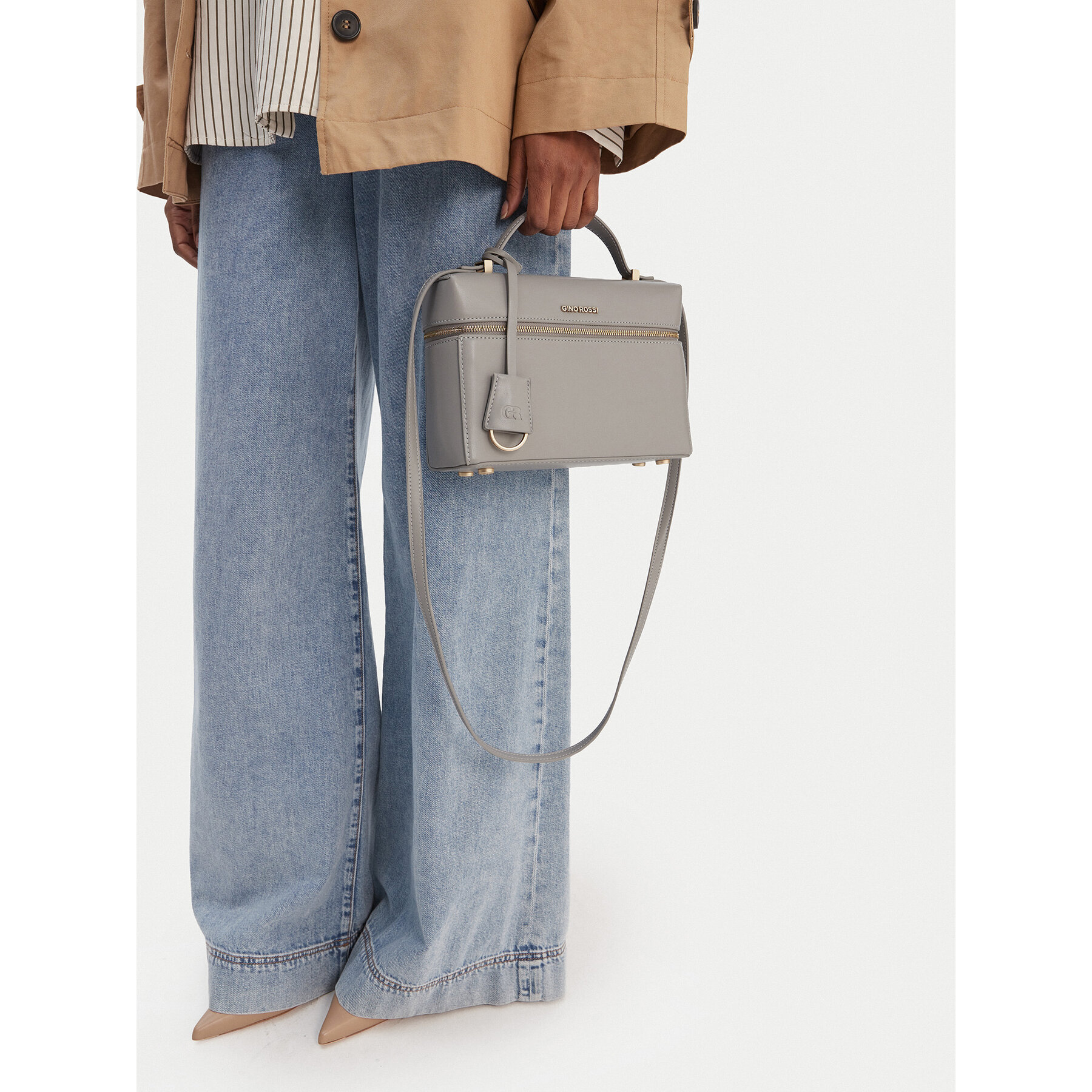 Τσάντα GINO ROSSI EO-LX10265 Γκρι