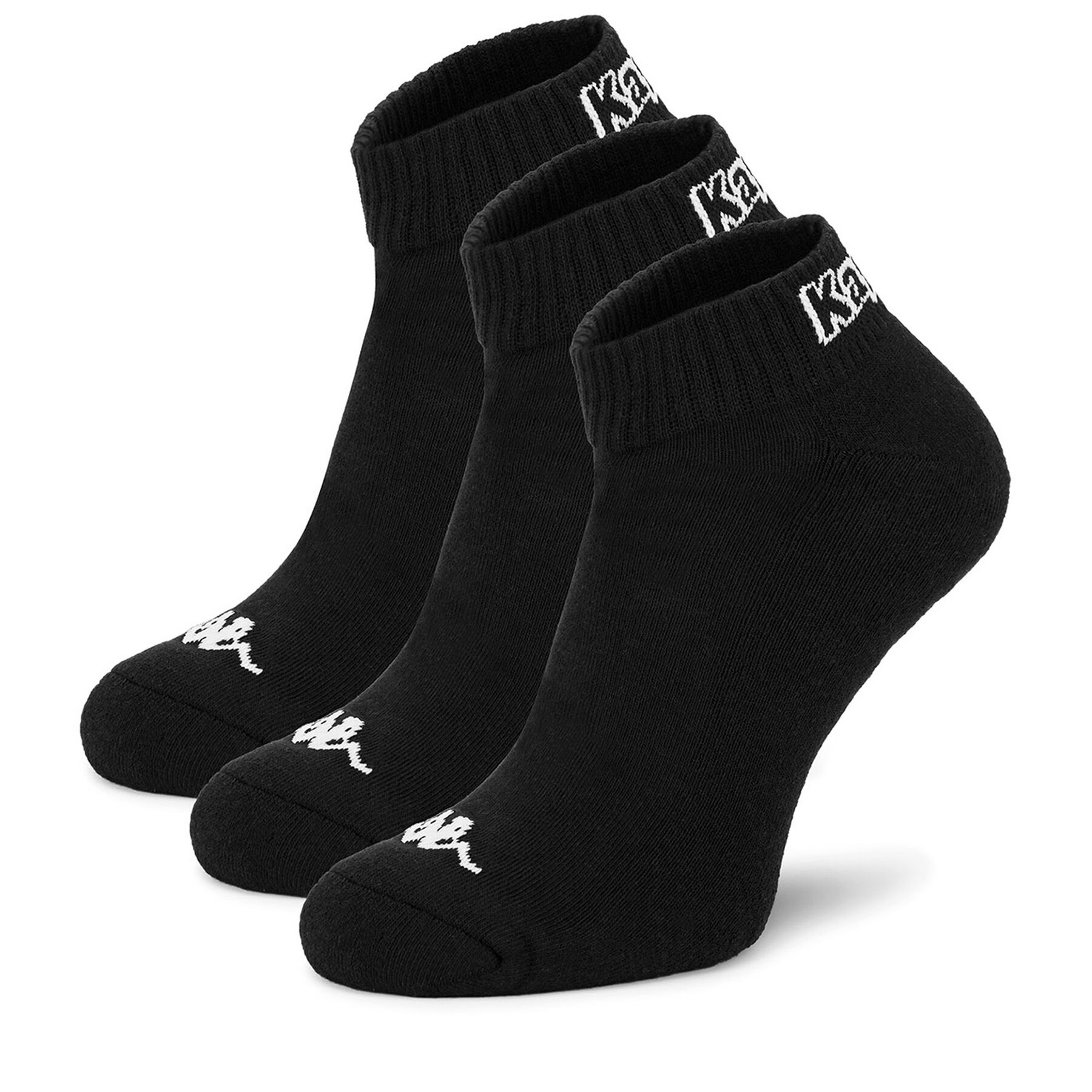Īsās zeķes Kappa KR_GOAL_AW26 (3-PACK) Melns