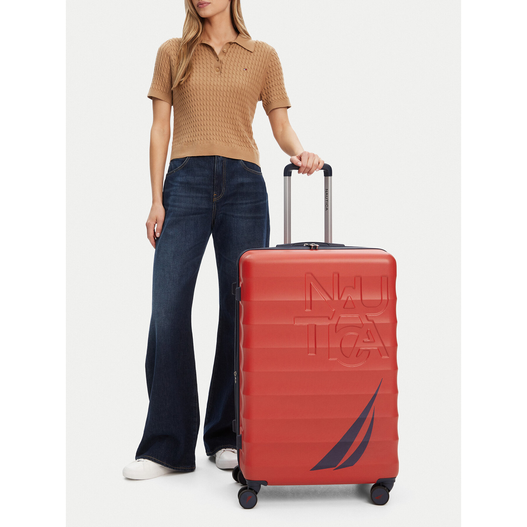 Голям куфар Nautica CWBEO-NTC-KS-004-07-L Червен