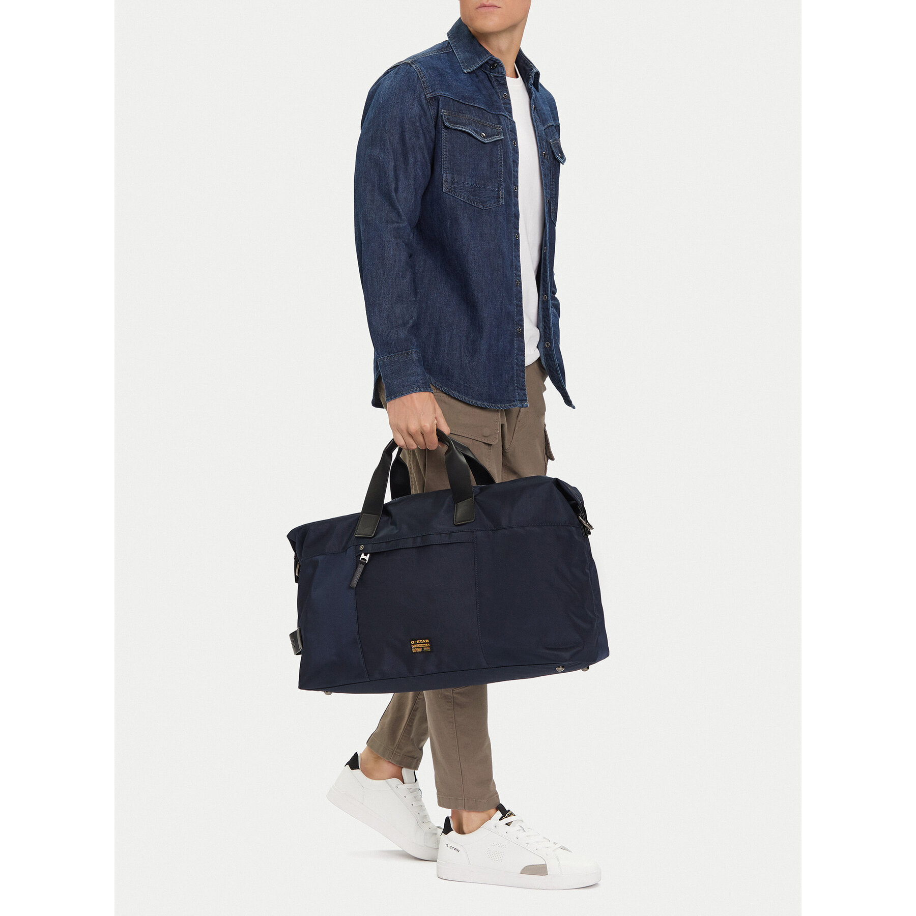 Geantă de weekend G-Star Raw EO-FINN-LX8739J Vișiniu