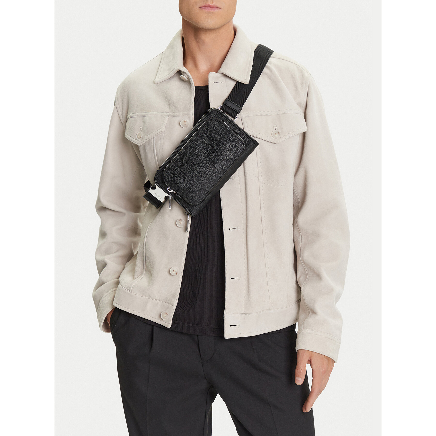Borsetă BOSS New Crosstown_C.Over 50529286 Negru