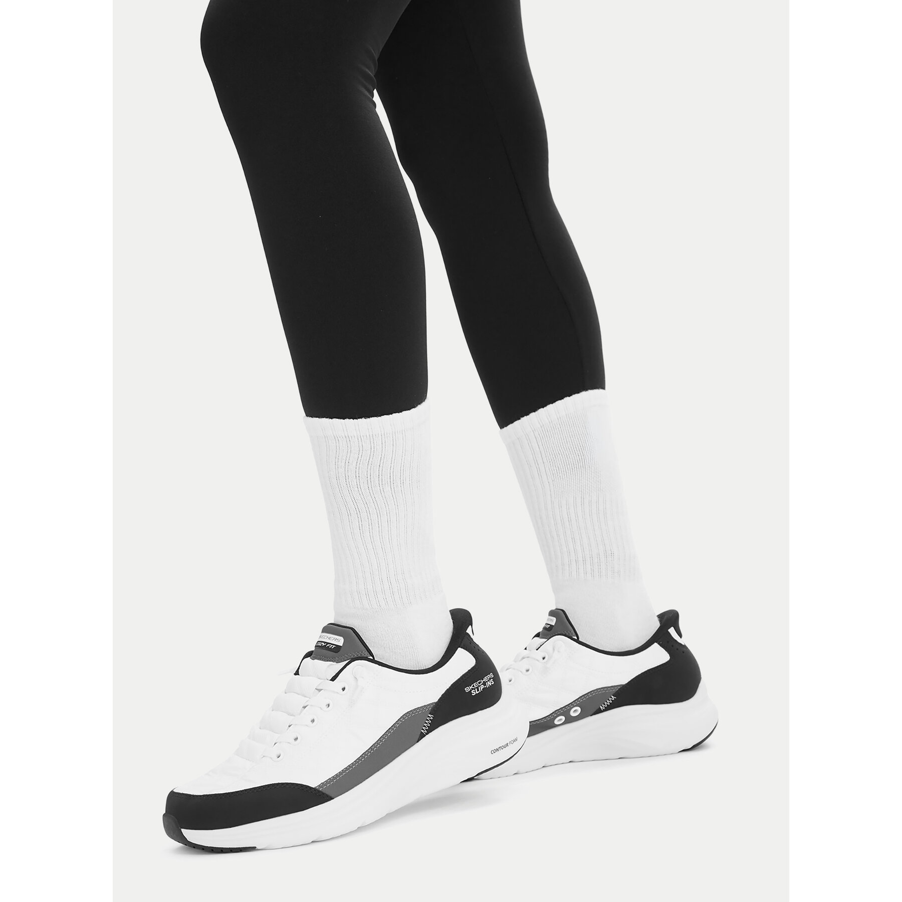 Tenisice Skechers Contour Foam - Cozy Fit 150404/WBK Bijela