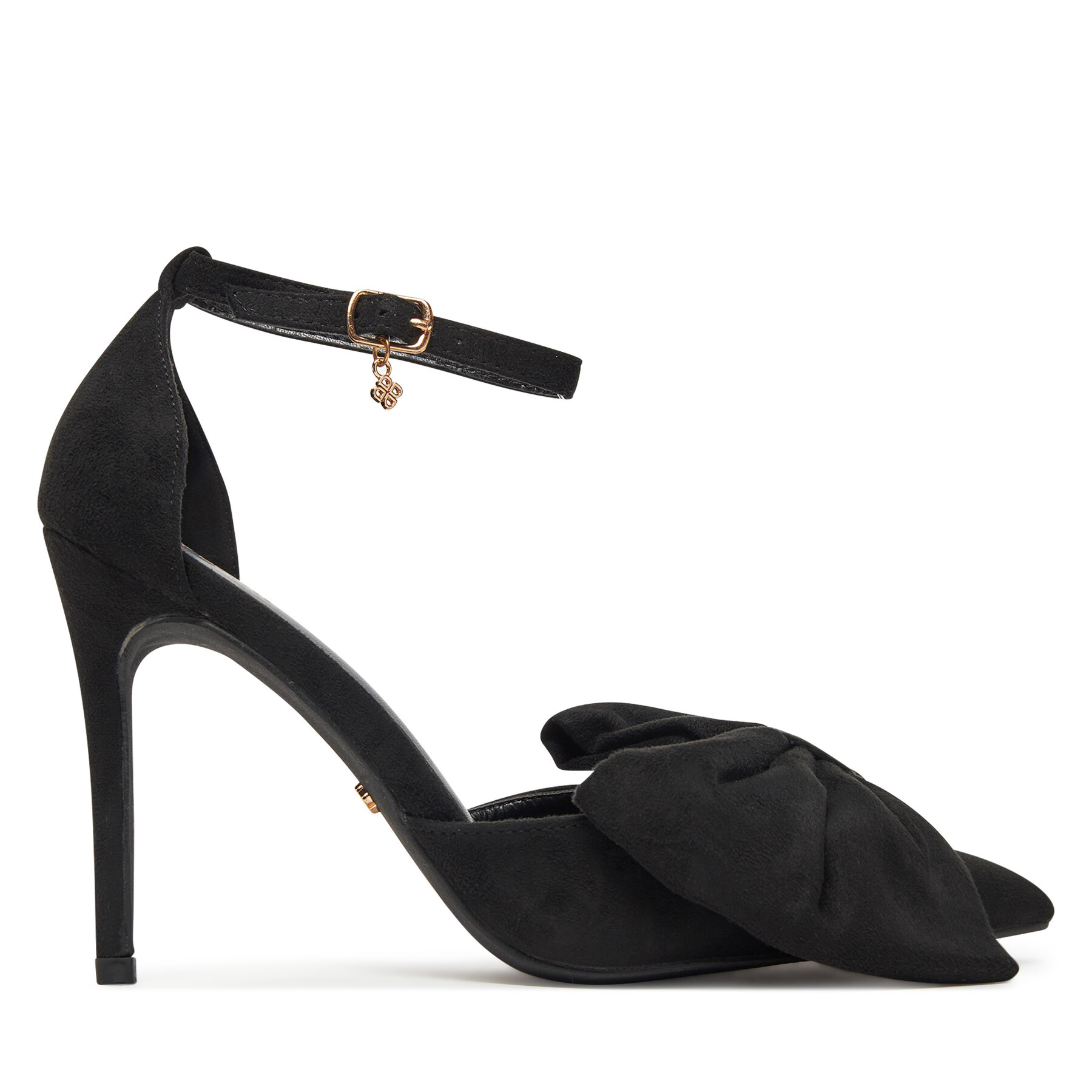 Pantofi cu toc subțire DeeZee HT6176-57 Negru