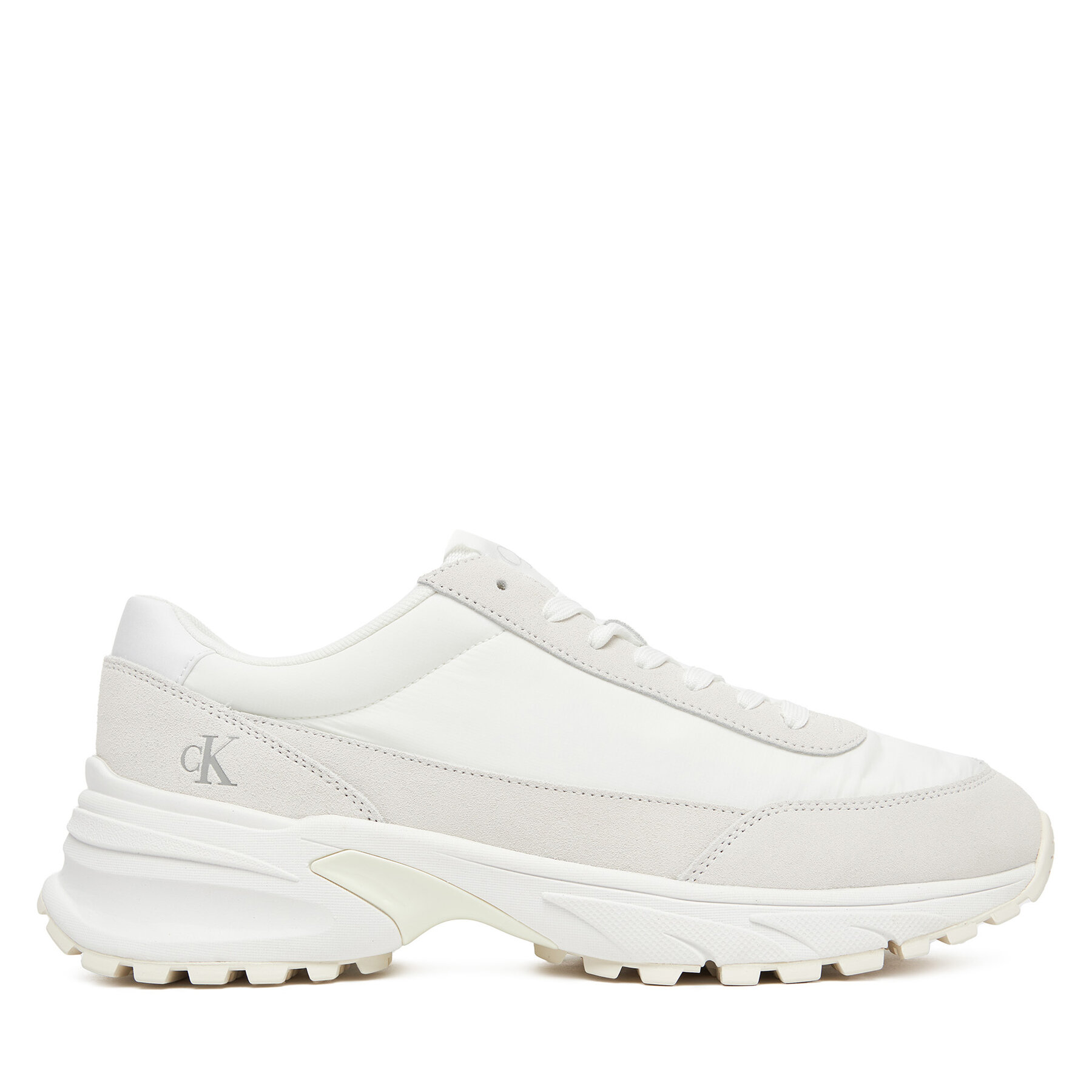 Snīkeri Calvin Klein Jeans Hike Runner Casual Ny-Su YM0YM01292 Balts