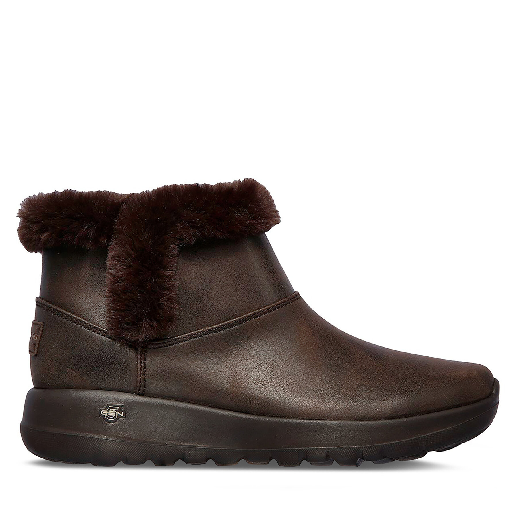 Polokozačky Skechers On-The-Go Joy Endeavor 144013/CHOC Hnědá