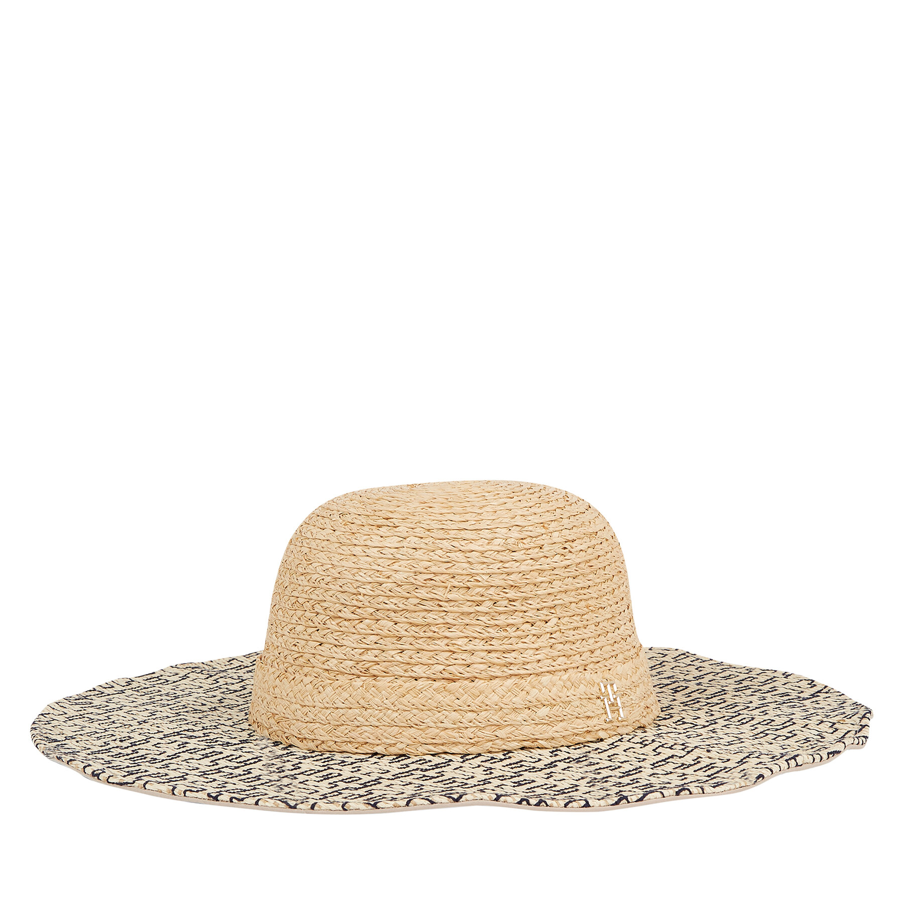 Tommy Hilfiger Καπέλο Tommy Hilfiger Beach Summer Straw Hat AW0AW16042 Εκρού