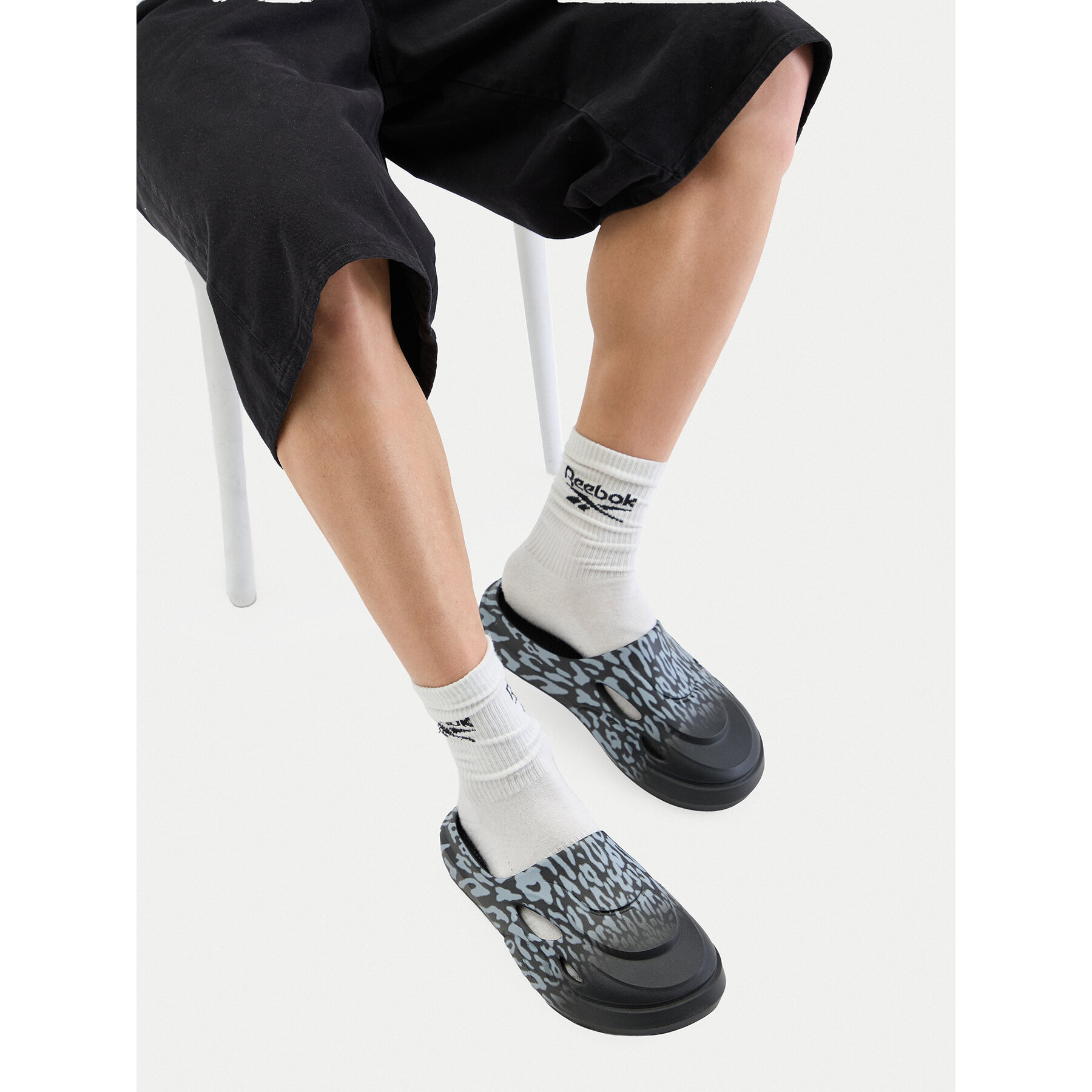 Natikače Reebok EO-DMX RECOVERY MULE 100248546 Crna