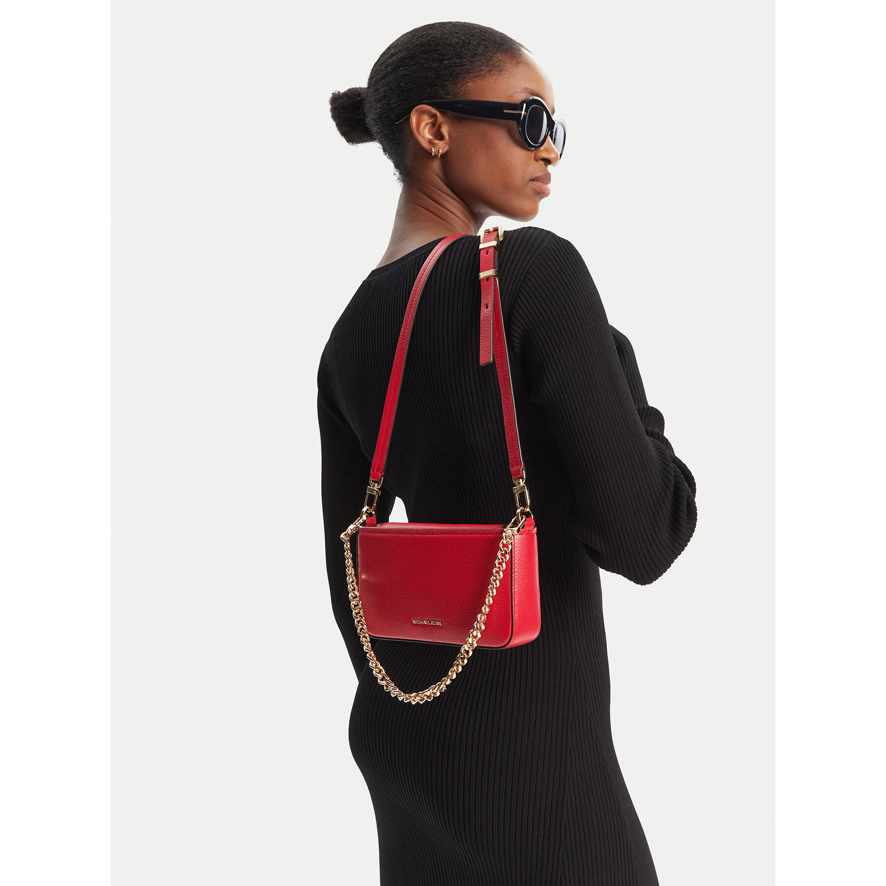 Táska MICHAEL Michael Kors 32S5GYTU1L Piros