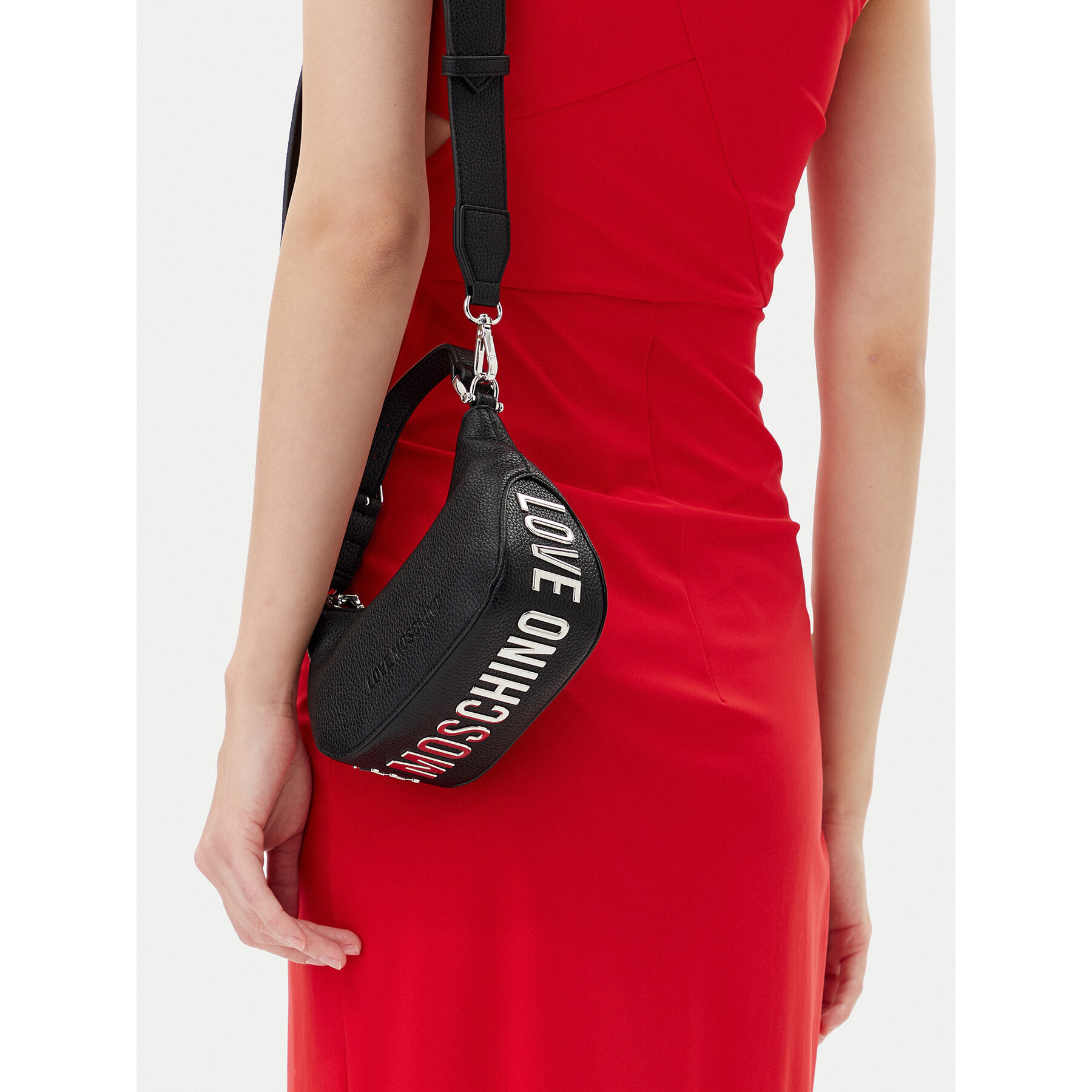 Geantă LOVE MOSCHINO JC4019PP1MLT000B Negru