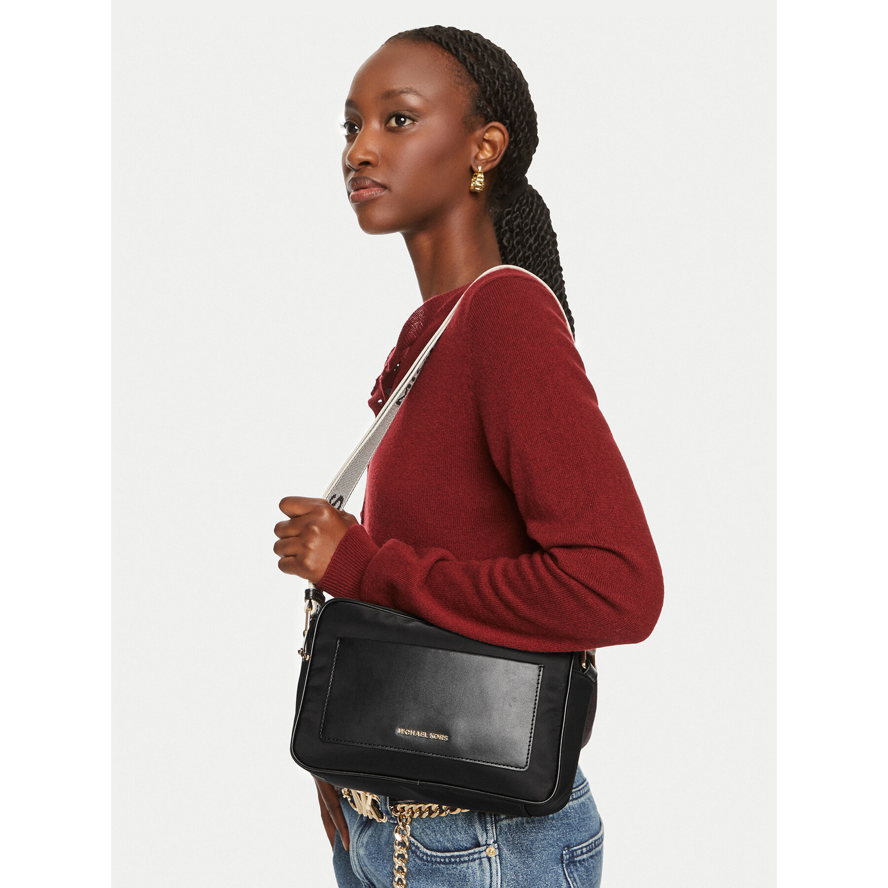 Geantă MICHAEL Michael Kors 32F3GJ6C7I Negru
