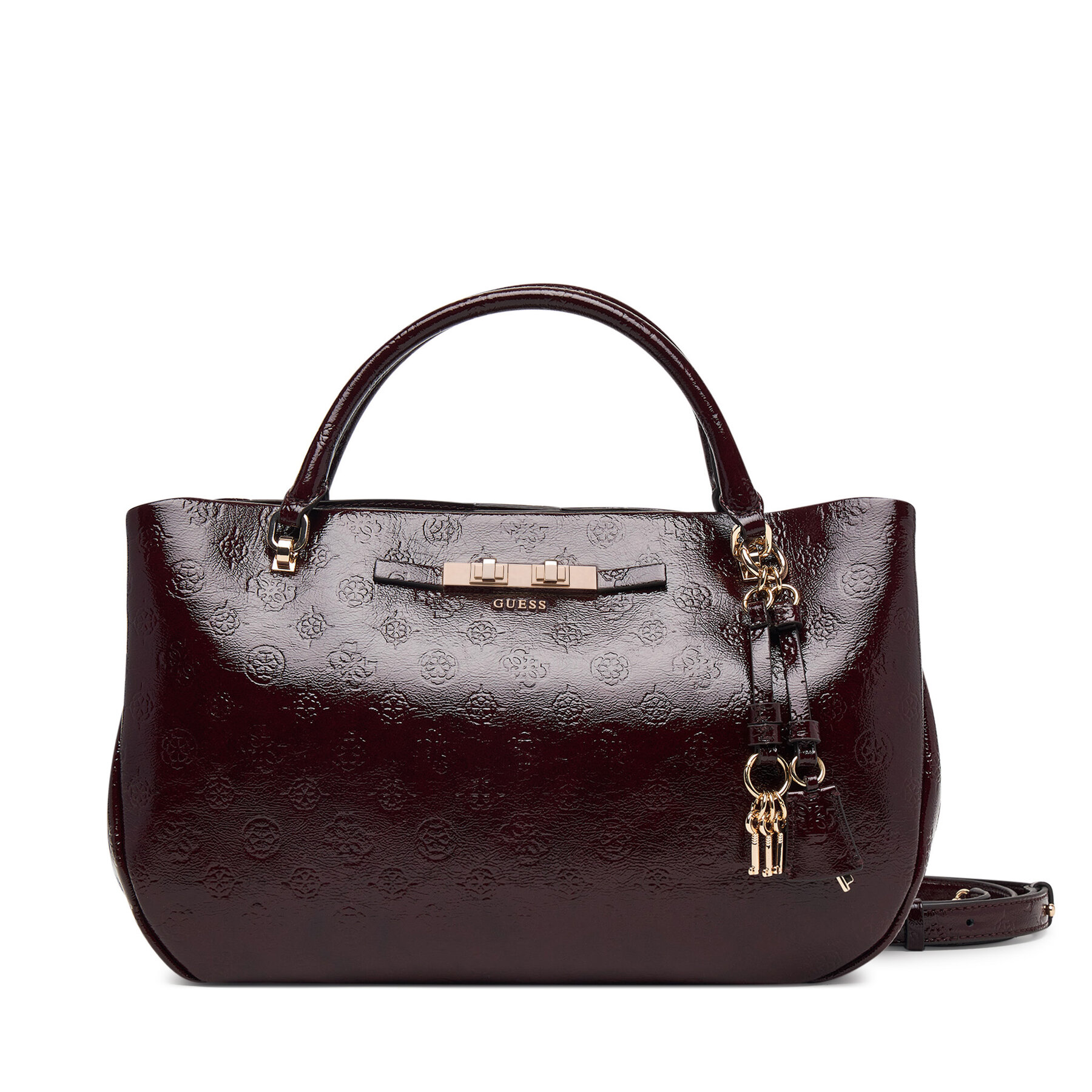 Дамска чанта Guess Carmella HWPT22 25060 Бордо