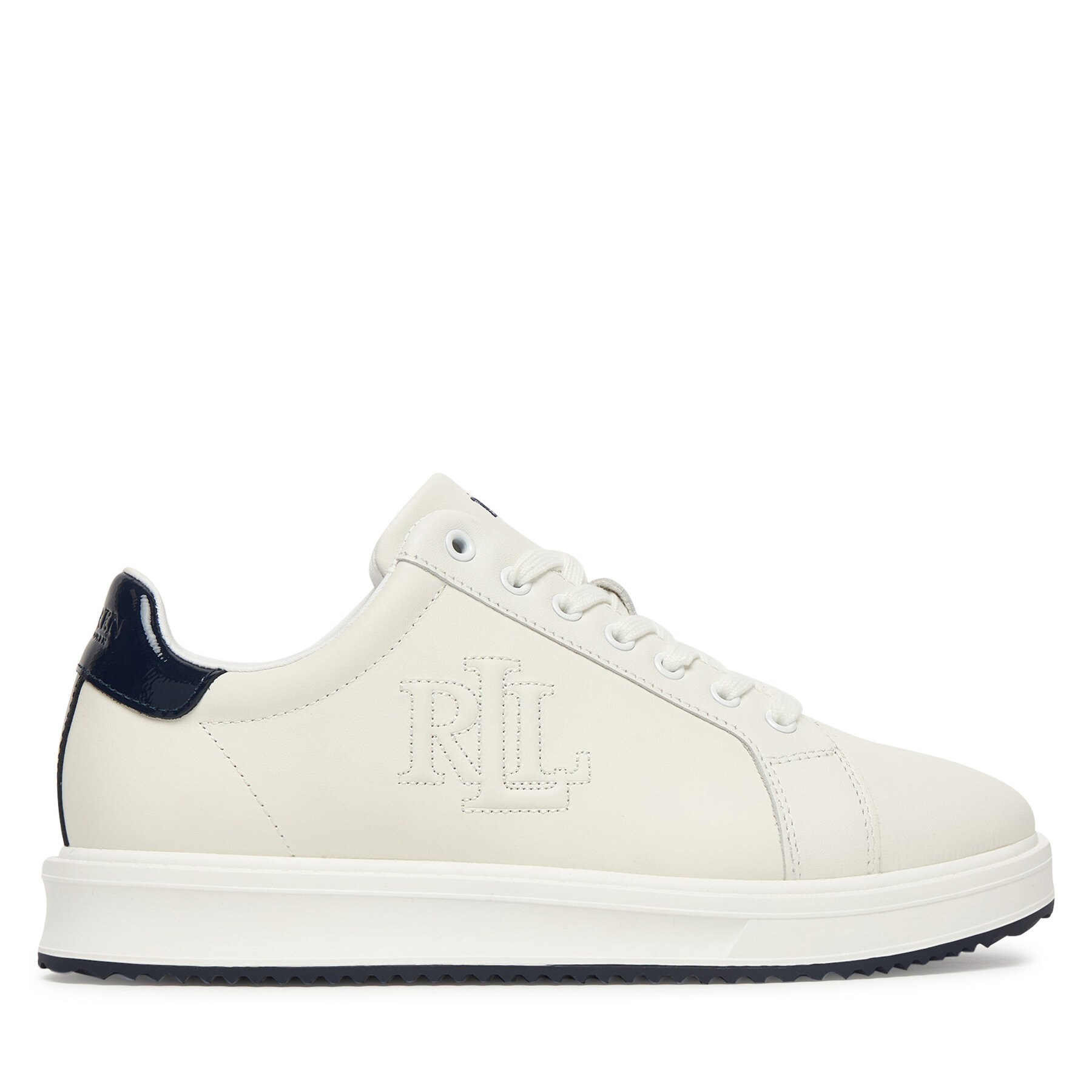 Sneakersy LAUREN RALPH LAUREN 802959226002 Biela