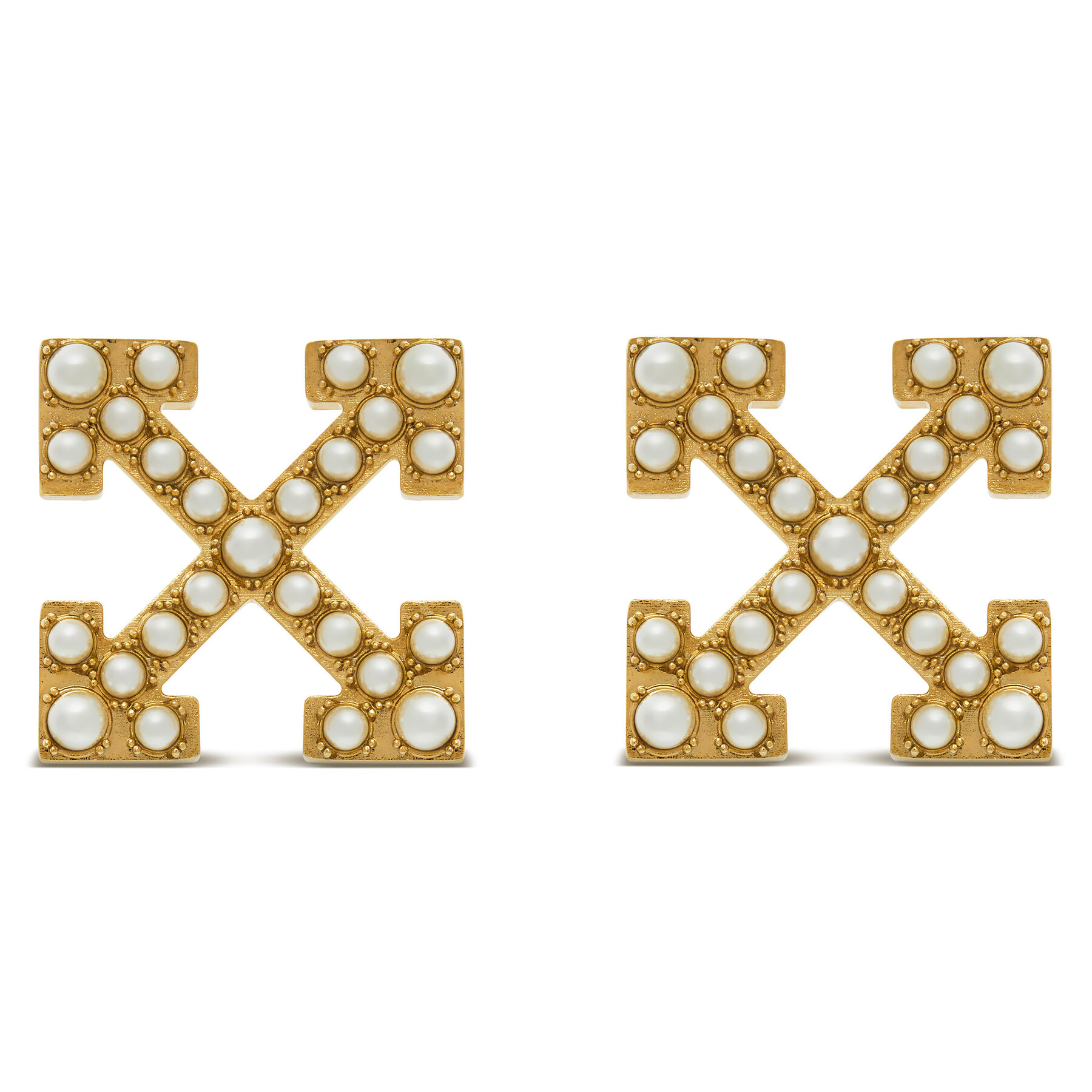 Boucles d'oreilles Off-White OWOD213S23MET0017600 Or