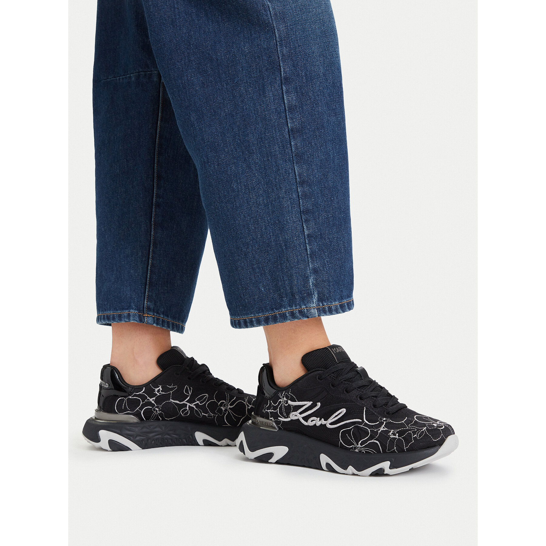 Sneakers KARL LAGERFELD KL62409 Negru